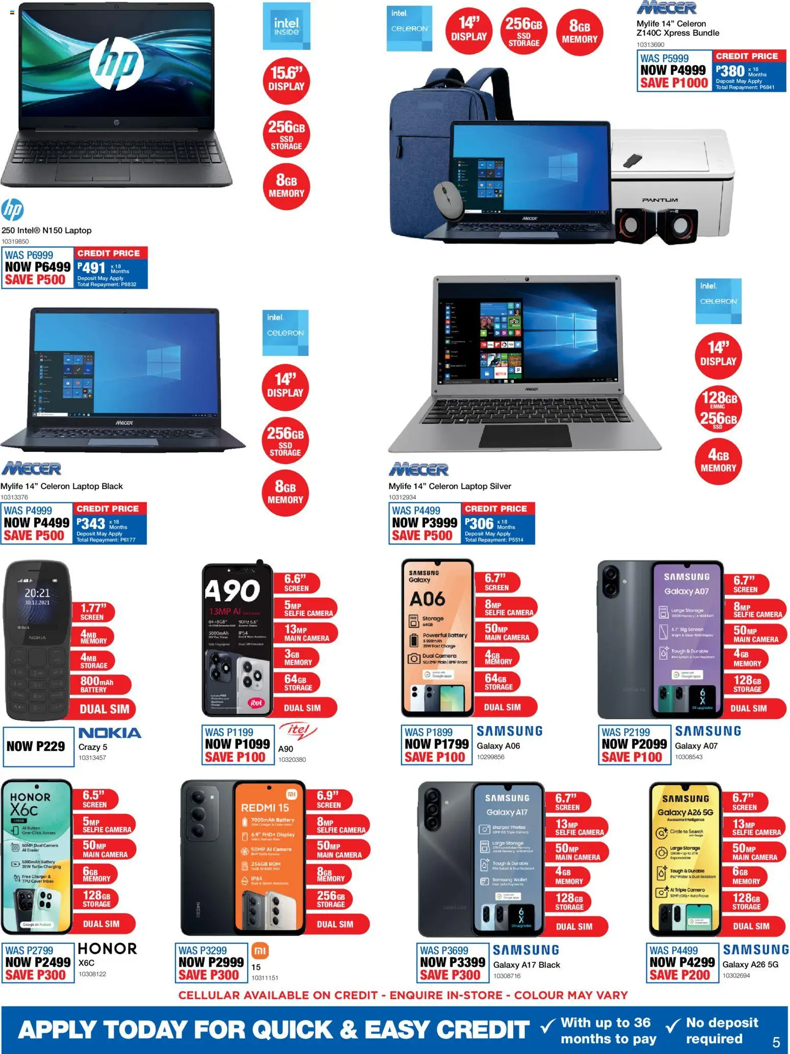 New OK Furniture catalogue – valid from 18.05.2026 | Page: 5 | Products: Sim, Camera, Laptop, Charger