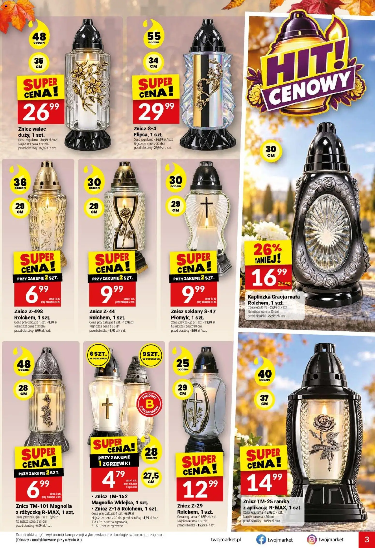 Twój Market gazetka od 28.10.2026 | Strona: 3 | Produkty: Ramka
