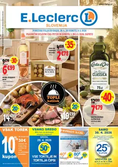 E.leclerc katalog akcije – veljaven od 29.04.2026