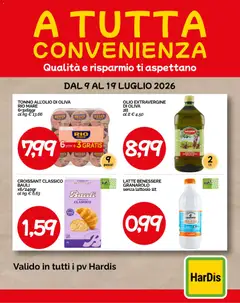Anteprima del volantino HarDis volantino A tutta convenienza valido a partire dal 09/07/2026