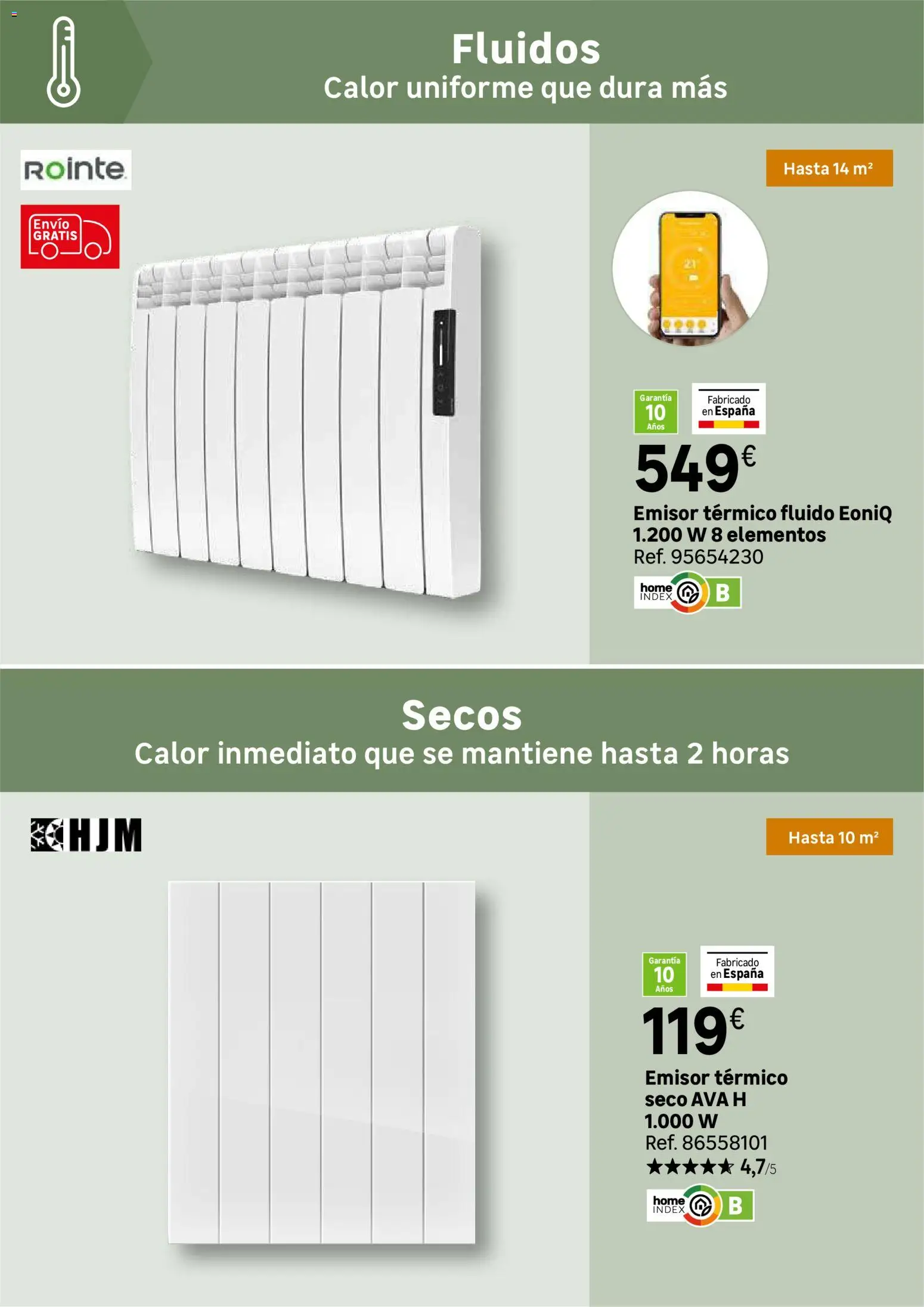 Leroy Merlin Calor en casa y mucho ahorro │ válido desde el 20/10/2026 | Página: 87