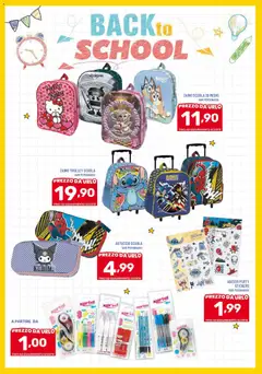 Anteprima del volantino Il Centesimo volantino valido a partire dal 21/08/2026 | Pagina: 17 | Prodotti: Zaino, Astuccio, Trolley