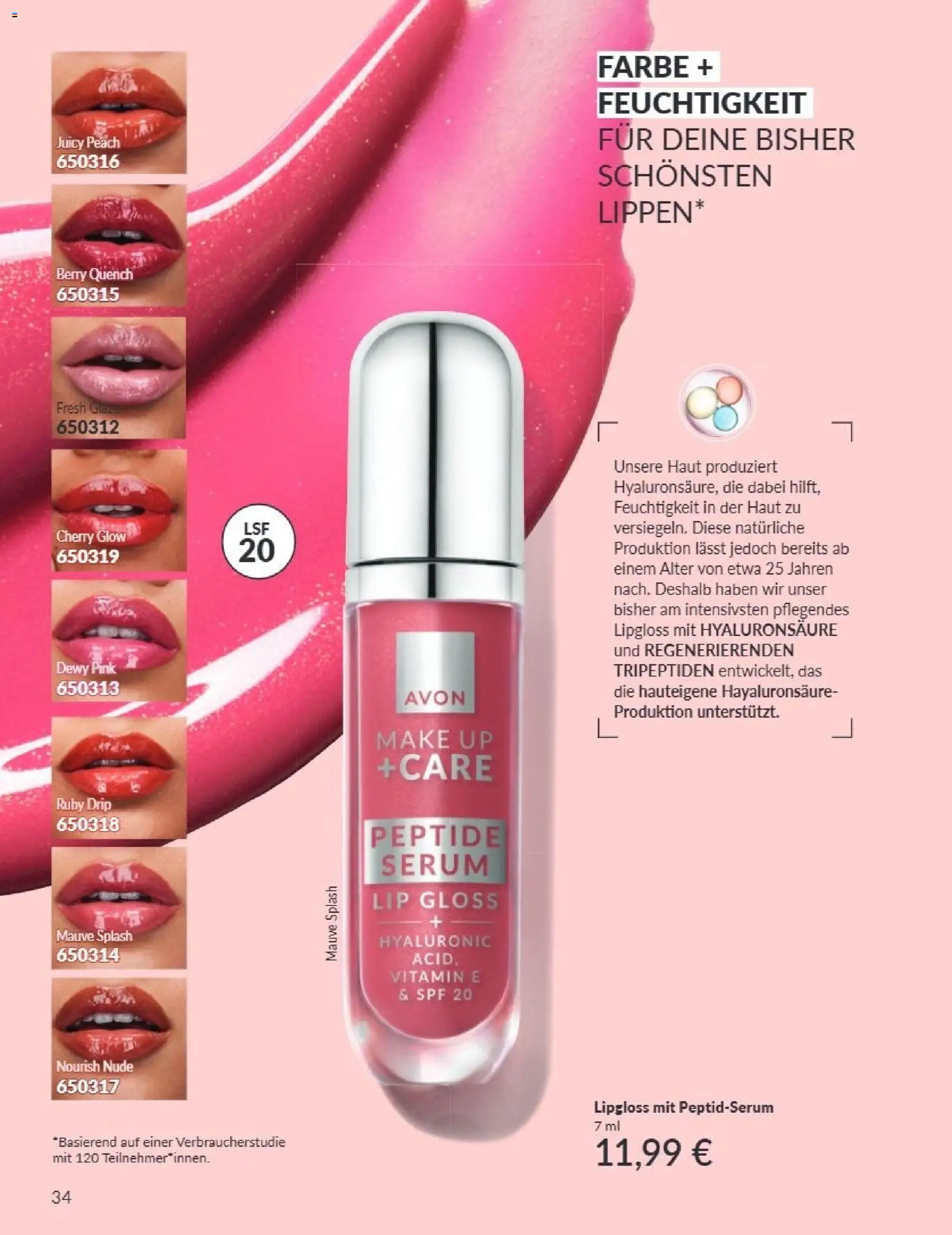 AVON Katalog September 2026 – gültig ab 01.09.2026 | Seite: 30 | Produkte: Lipgloss, Serum