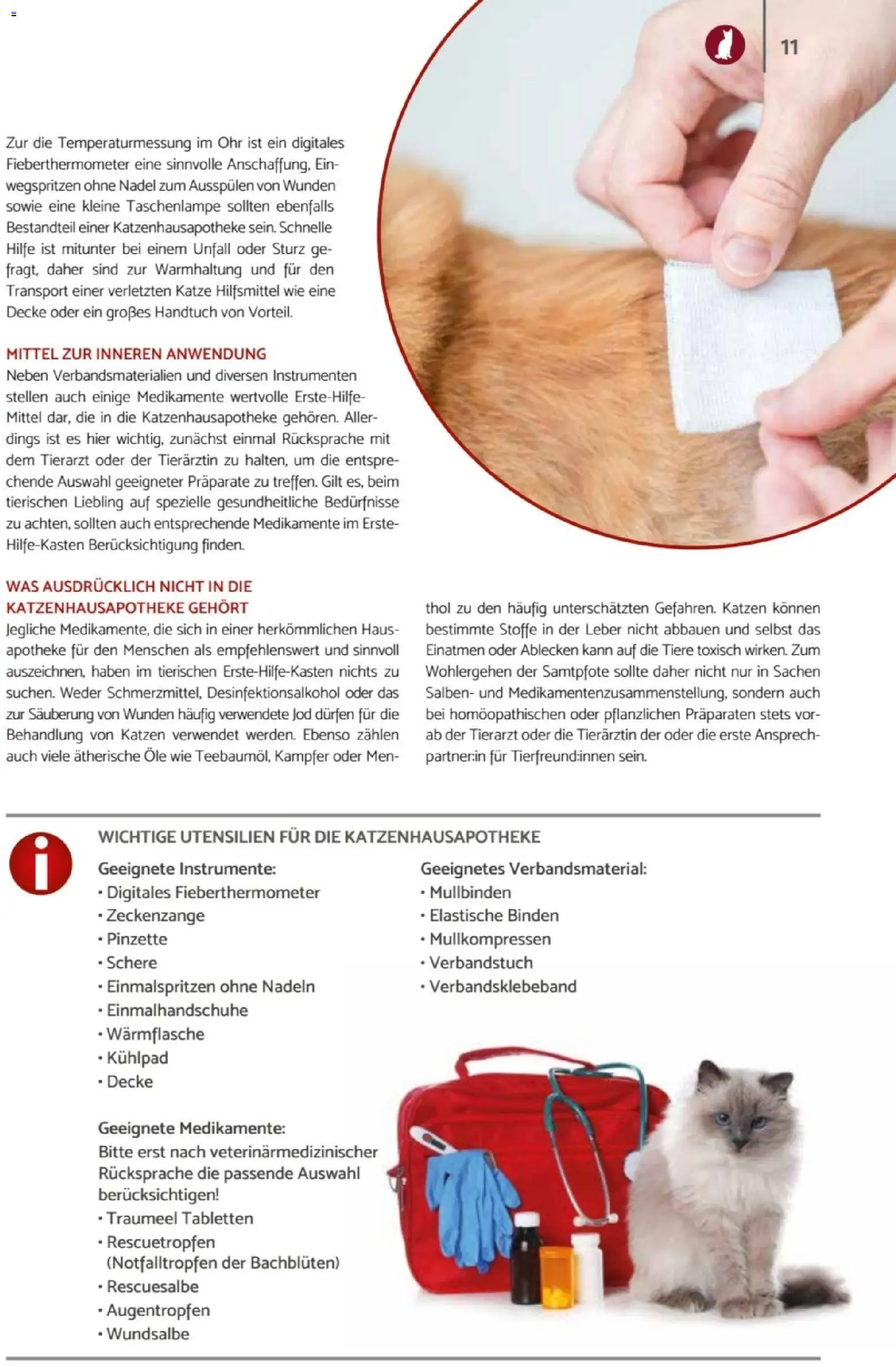 zookauf Heimtier Journal – gültig ab 01.04.2026 | Seite: 11 | Produkte: Decke, Pinzette