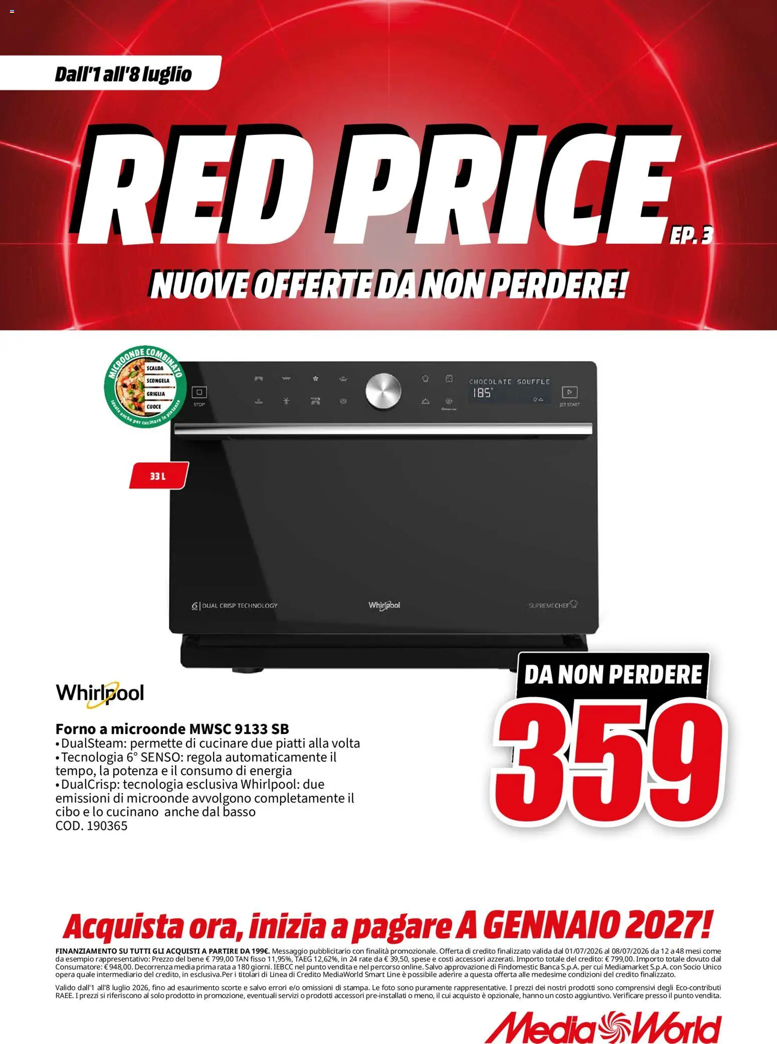 Volantino Media World del 01/07/2026 | Pagina: 72