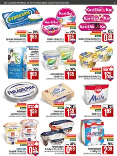 COOP Jednota leták platný od 04.06.2026 | Strana: 9 | Produkty: Maslo, Jogurt, Tvaroh, Actimel
