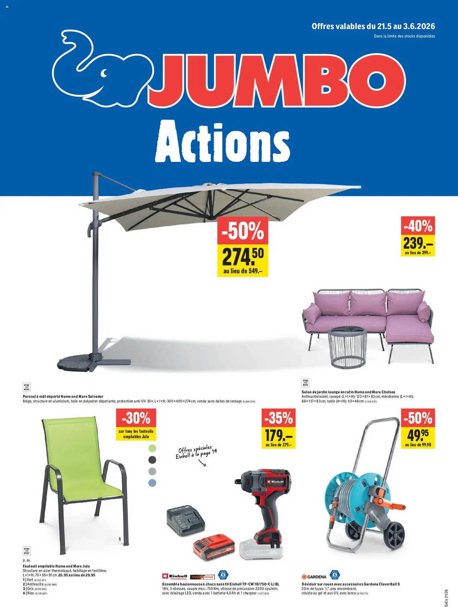 Jumbo aktionen FR – gültig ab 21.05.2026 | Seite: 1 | Produkte: Batterie