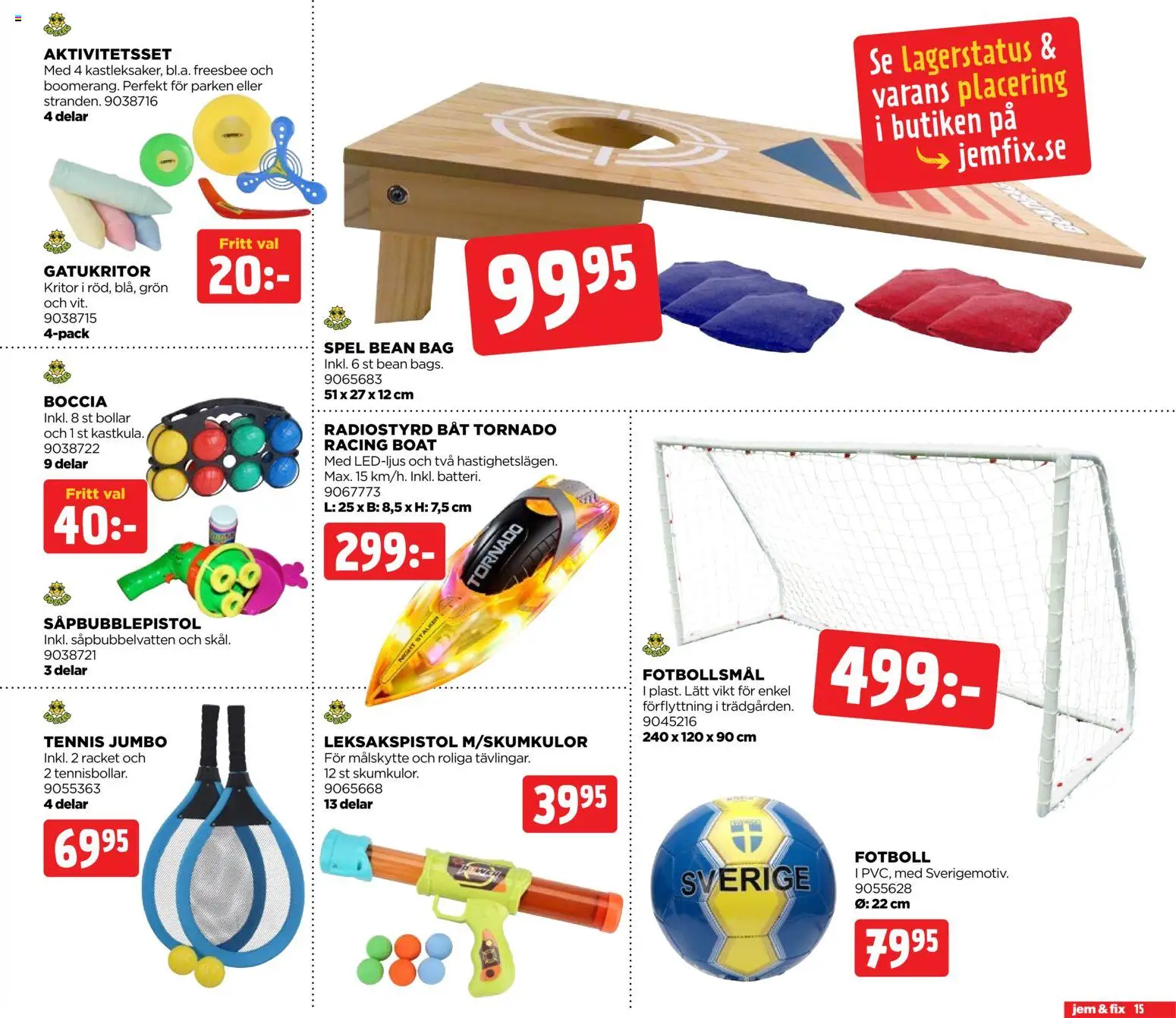 Jem & Fix reklamblad aktuell från 06/07/2026 | Sida: 15