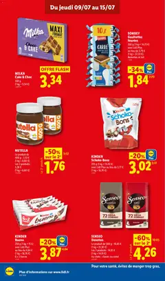 LIDL - Prévisualisation de MILKA Cake & Choc, 350 g valide à partir de 09/07/2026 | Page: 14