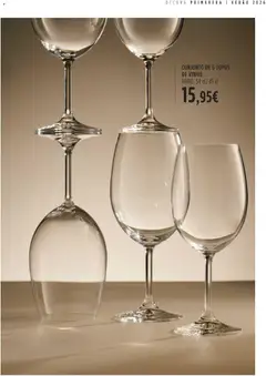Pré-visualização El Corte Ingles Decora válido de 23.04.2026 | Página: 109 | Produtos: Copos, Vinho
