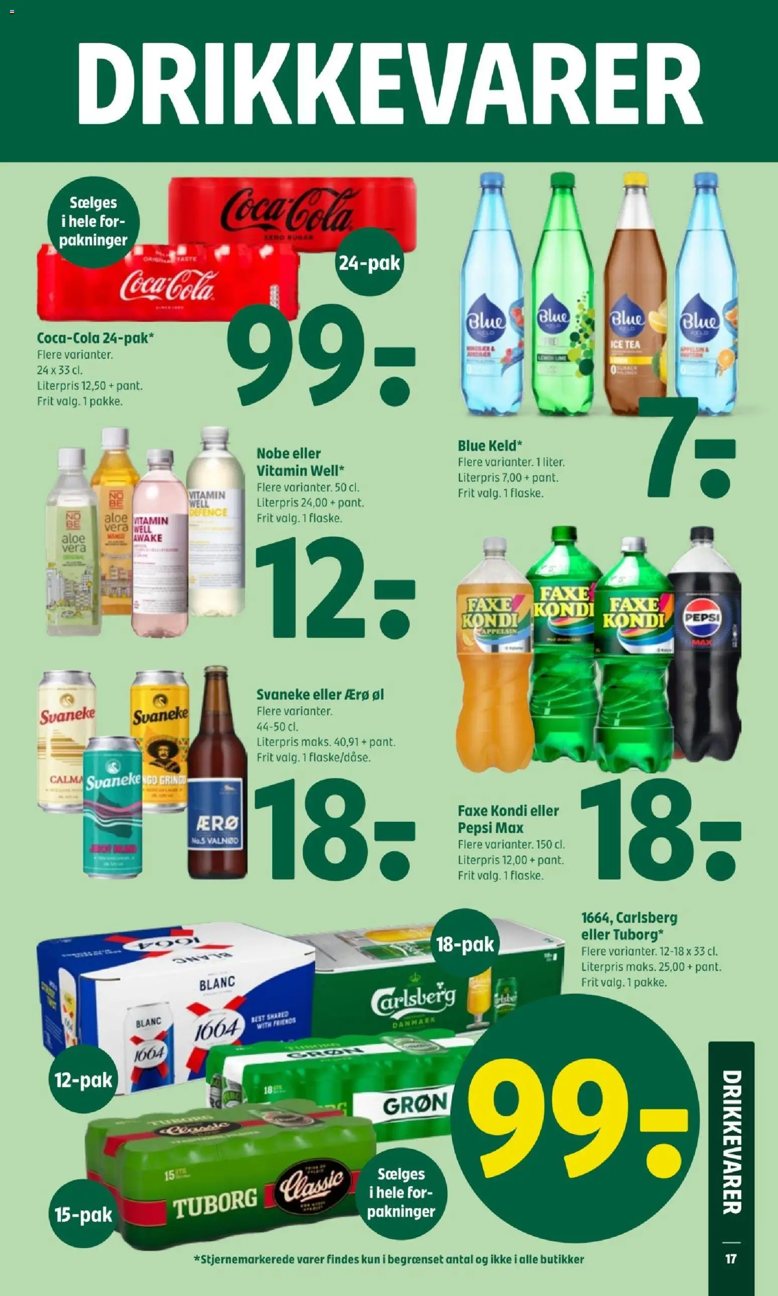 Coop 365 tilbudsavis – gyldig fra 09/04/2026 | Side: 19 | Produkter: Øl, Faxe Kondi, Pepsi, Pepsi Max