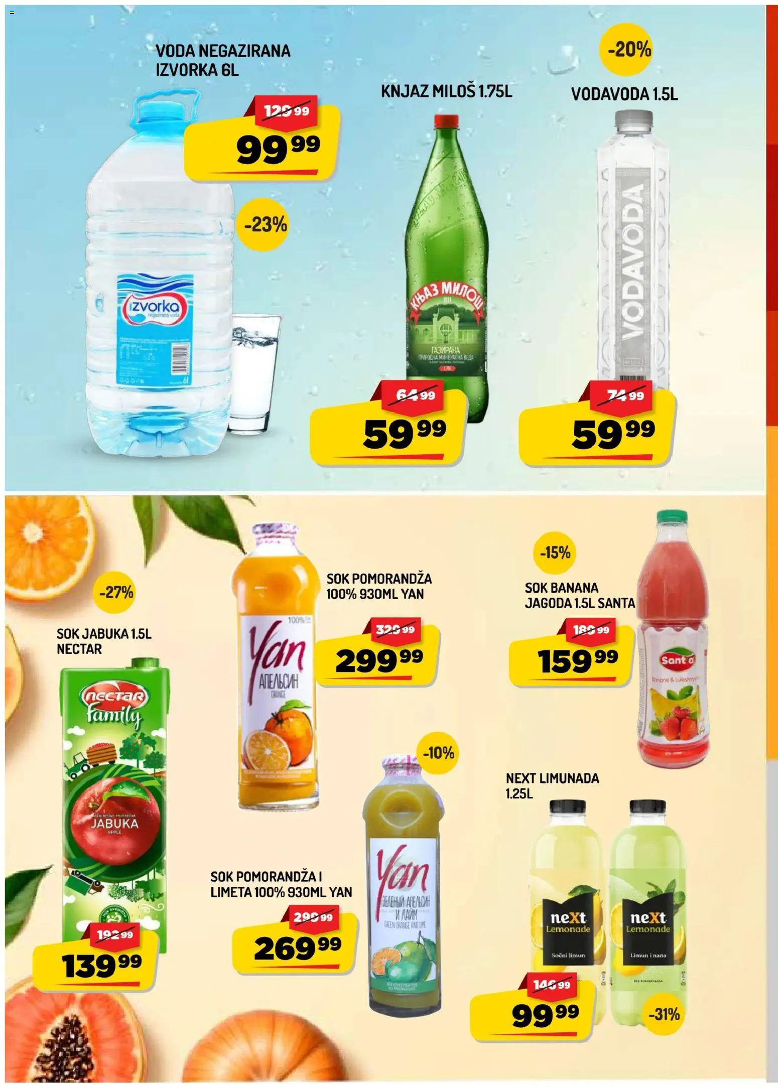 Aman katalog - važi od 24.07.2026 | Strana: 8 | Proizvode: Banana, Voda, Pomorandza, Mineralna voda