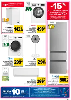 Vista previa Ventilador de pie HCSF17-25, Ventilador de pie home HCSF17-25. Diámetro: 43 cm. 3 velocidades. Fácil montaje y desmontaje válido desde el 14/07/2026 | Página: 79