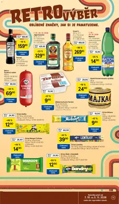Náhled letáku Termix kakao, Termix kakao 90 g, dva druhy od 14.10.2026 | Strana: 15 | Produkty: Fernet Stock, Salám, Banány, Termix
