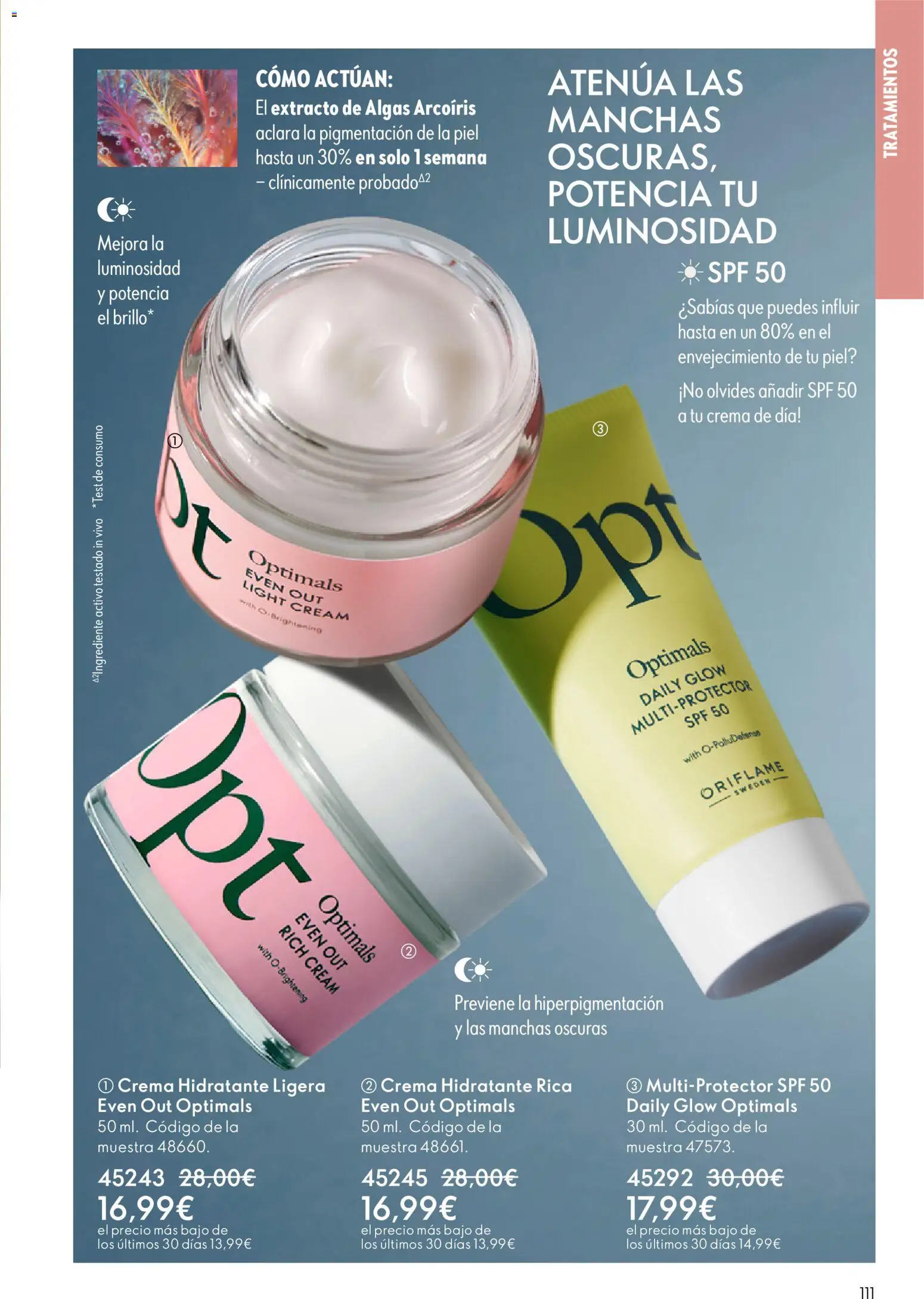 Oriflame - Catálogo Campaña 8 │ válido desde el 03.06.2026 | Página: 111 | Productos: Crema, Crema hidratante, Crema de día