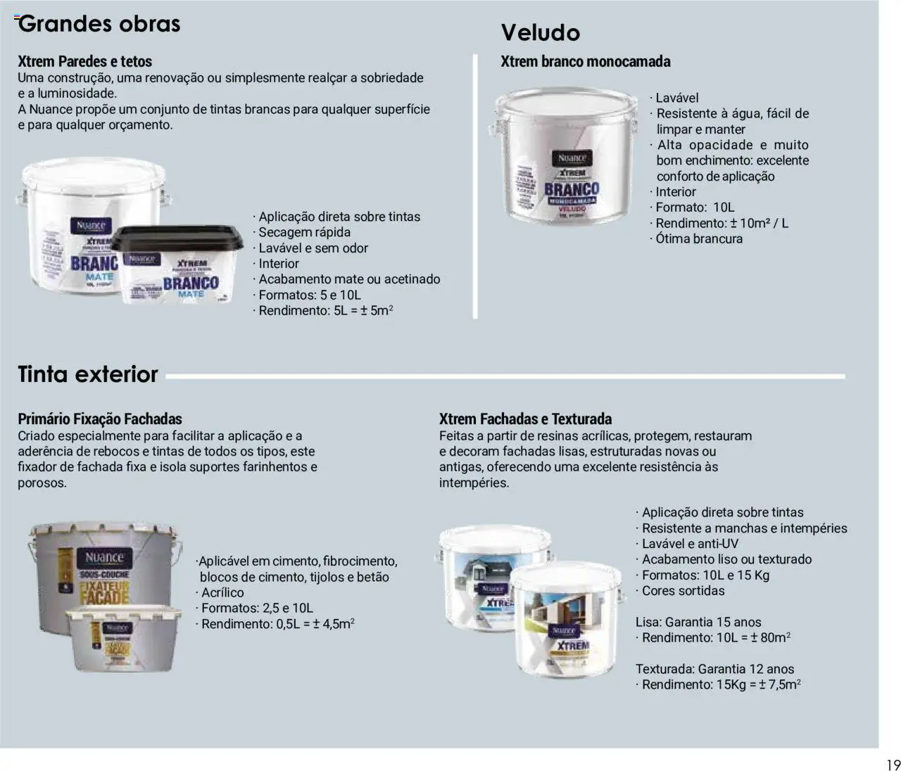 BricoMarché Nuance │ válido de 27/12/2023 | Página: 19 | Produtos: Tijolos, Tinta, Fixador