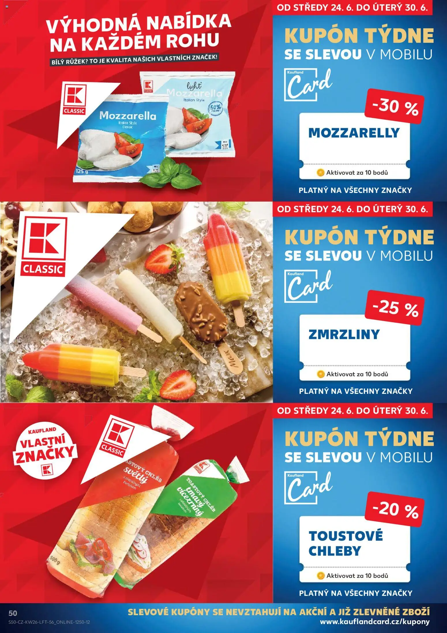 Kaufland leták - Ostrava od 24.06.2026 | Strana: 50