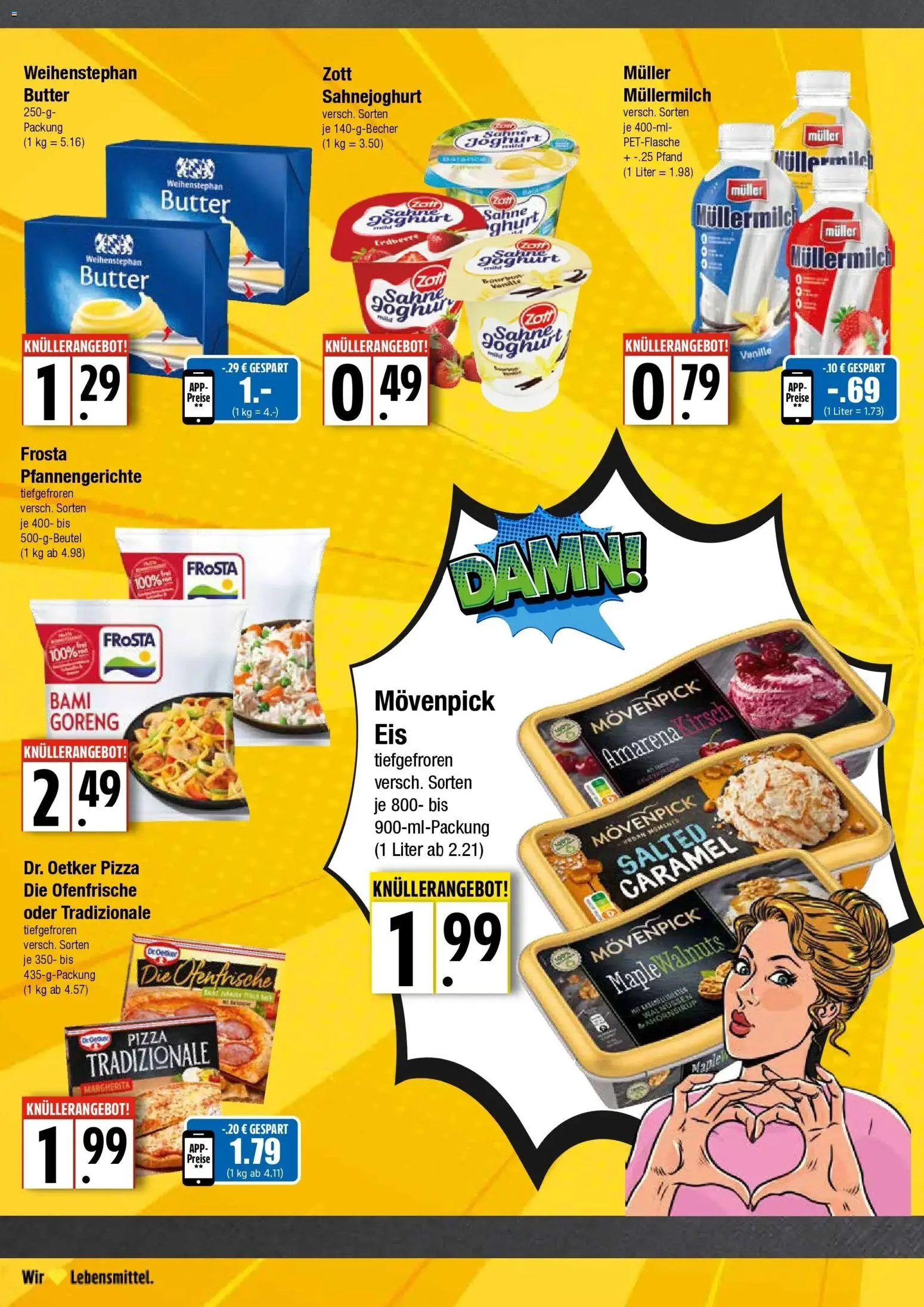 Edeka Prospekt Hamburg (ab 24.08.2026) » Angebote Online | Seite: 6 | Produkte: Butter, Frosta, Müllermilch, Pizza