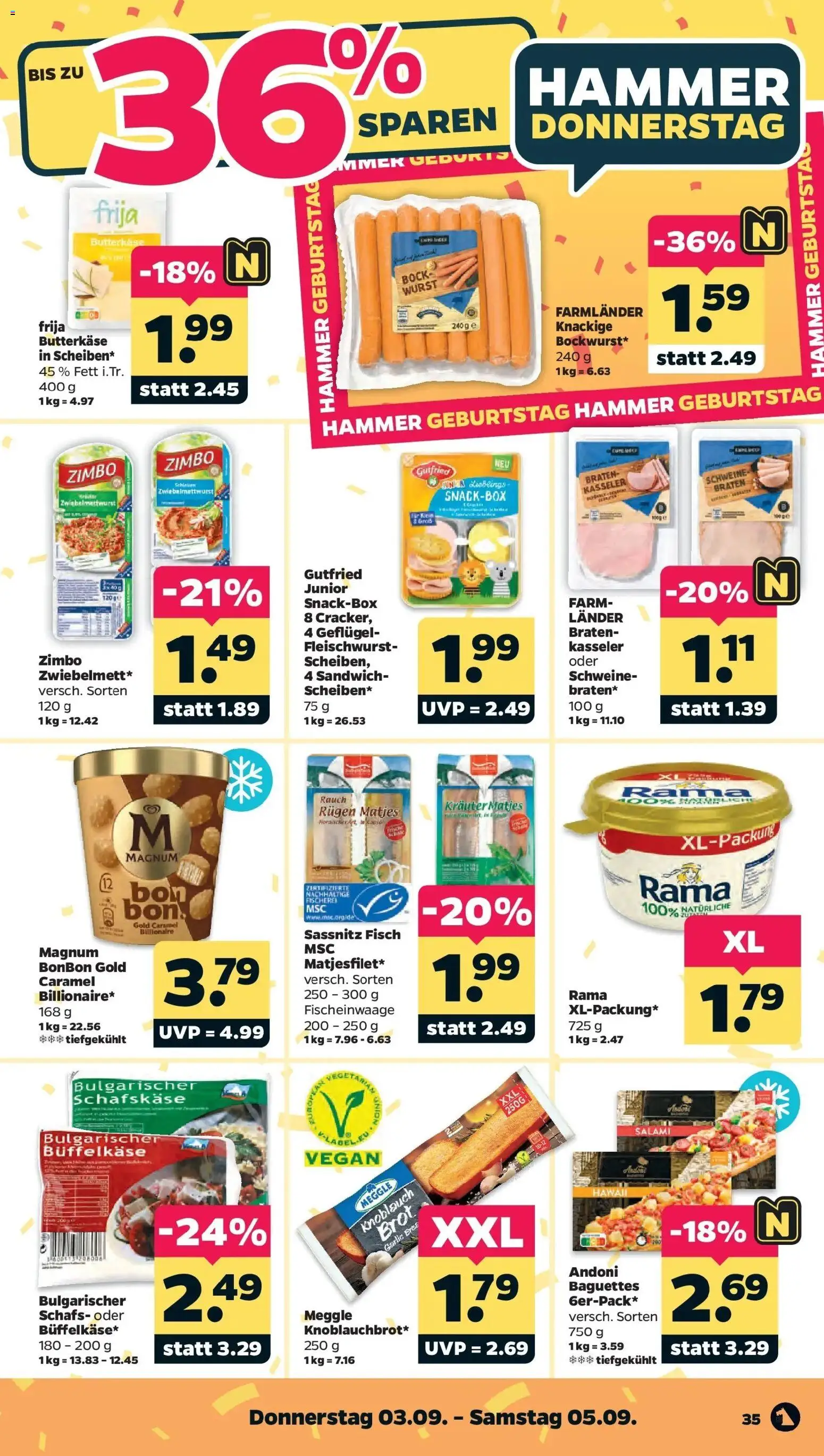 Netto Aktueller Prospekt – gültig ab 30.08.2026 | Seite: 39 | Produkte: Rama, Fisch, Brot, Schafskase