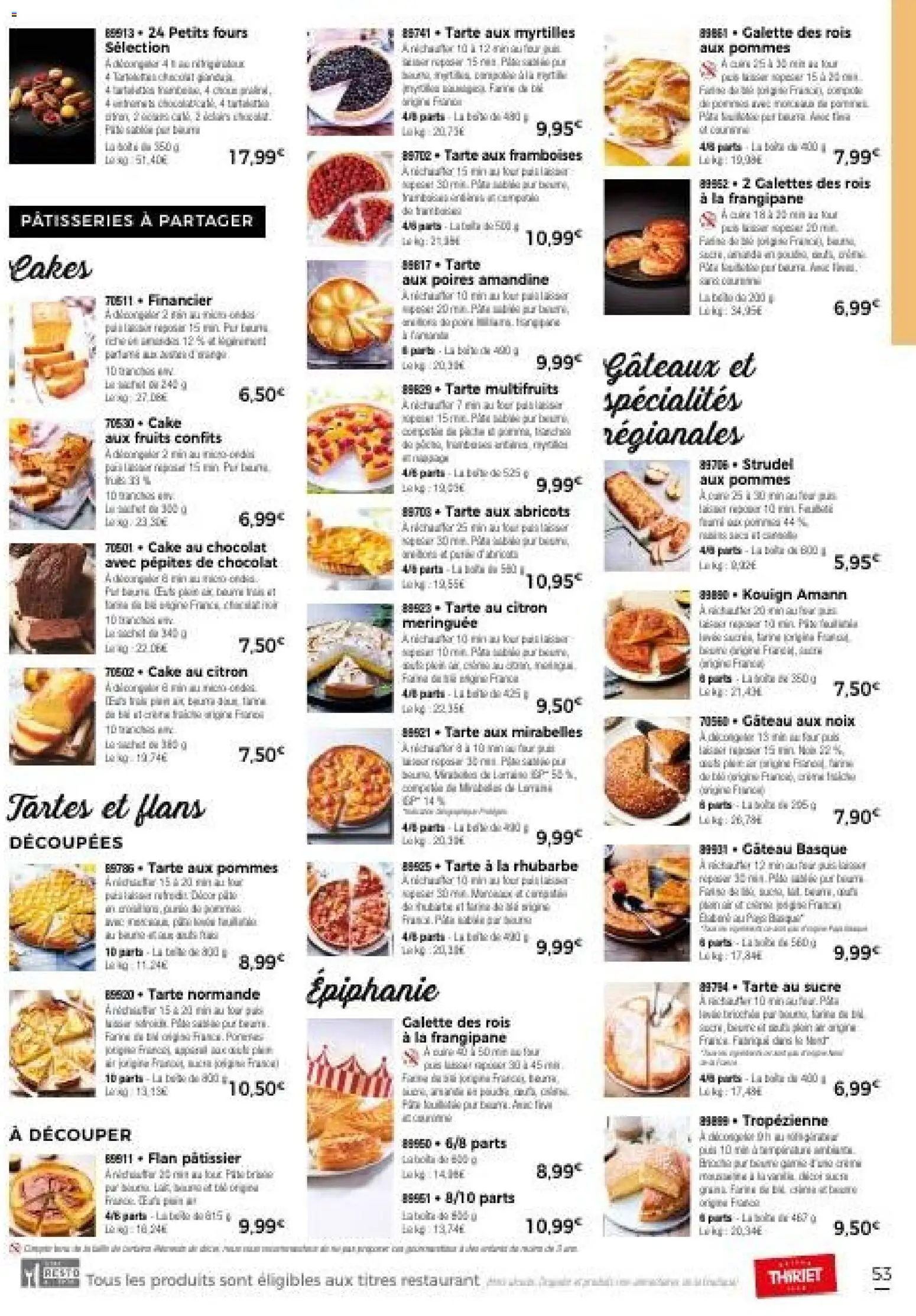 {H1} | Page: 59 | Produits: Citron, Sucre, Galette des rois, Pommes