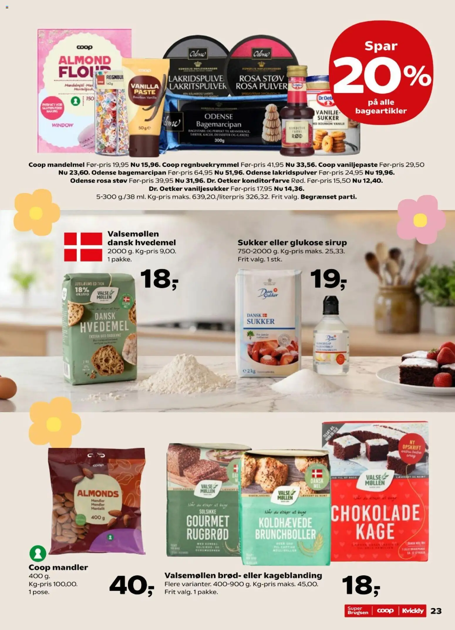 Kvickly tilbudsavis – gyldig fra 02/07/2026 | Side: 25 | Produkter: Brød, Chokolade, Hvedemel, Vanilje