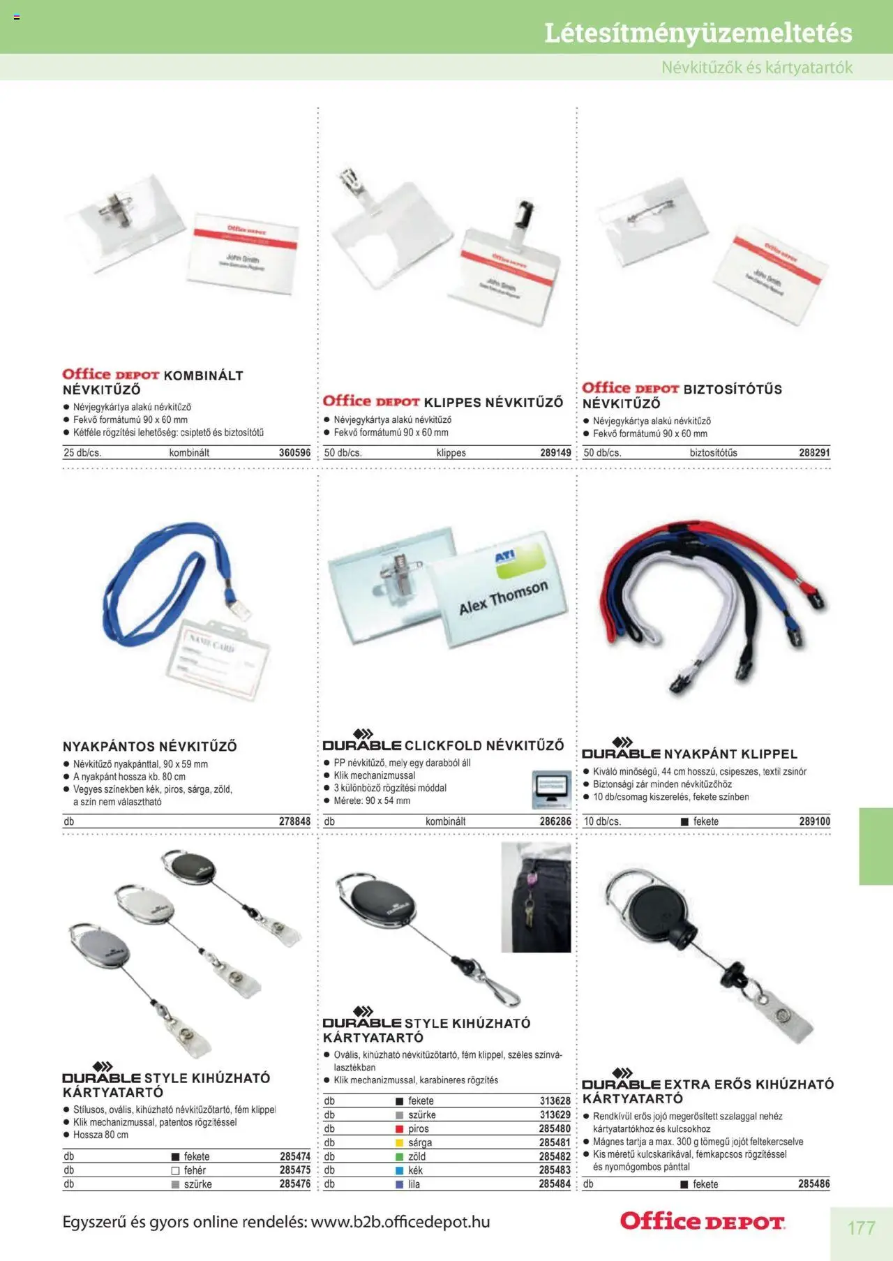 Office Depot akciós ujság - amely érvényes a következő dátumtól: 2025.04.10. | Oldal: 177