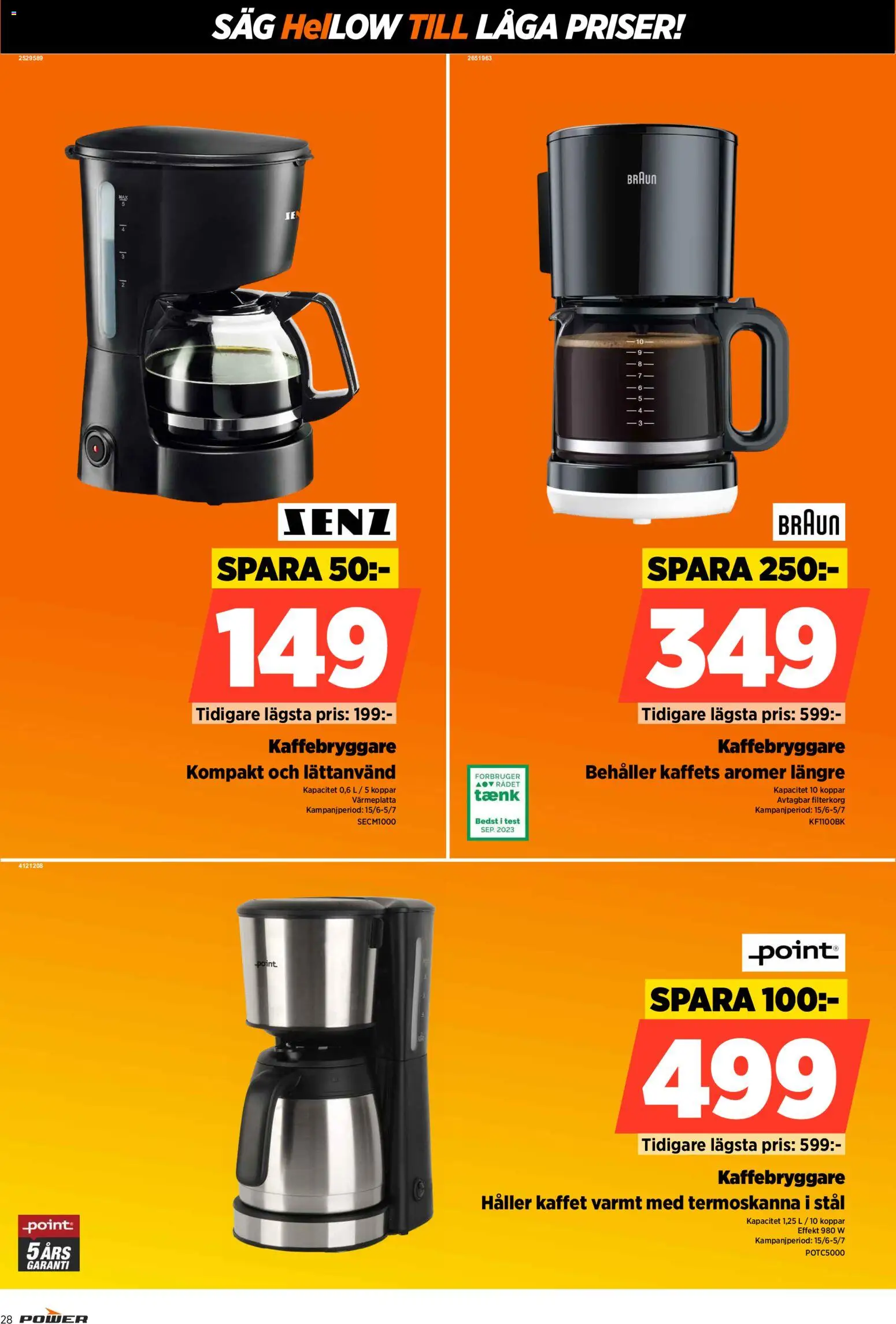 Power reklamblad aktuell från 29/06/2026 | Sida: 28