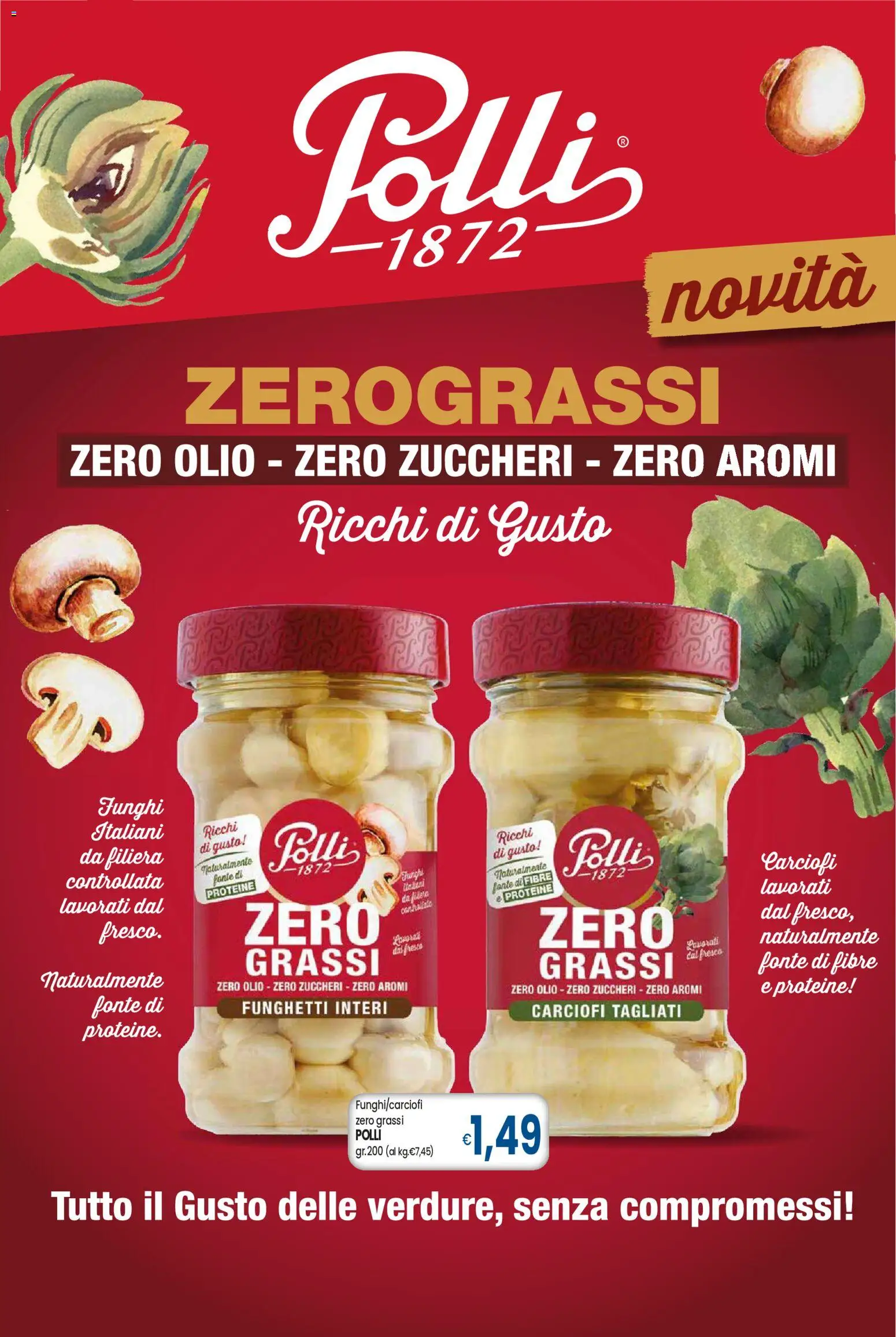 Volantino Famila del 29/10/2026 | Pagina: 7 | Prodotti: Olio, Funghi, Carciofi