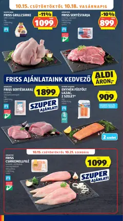 Aldi akciós újság - amely érvényes a következő dátumtól: 2026.10.15. | Oldal: 8