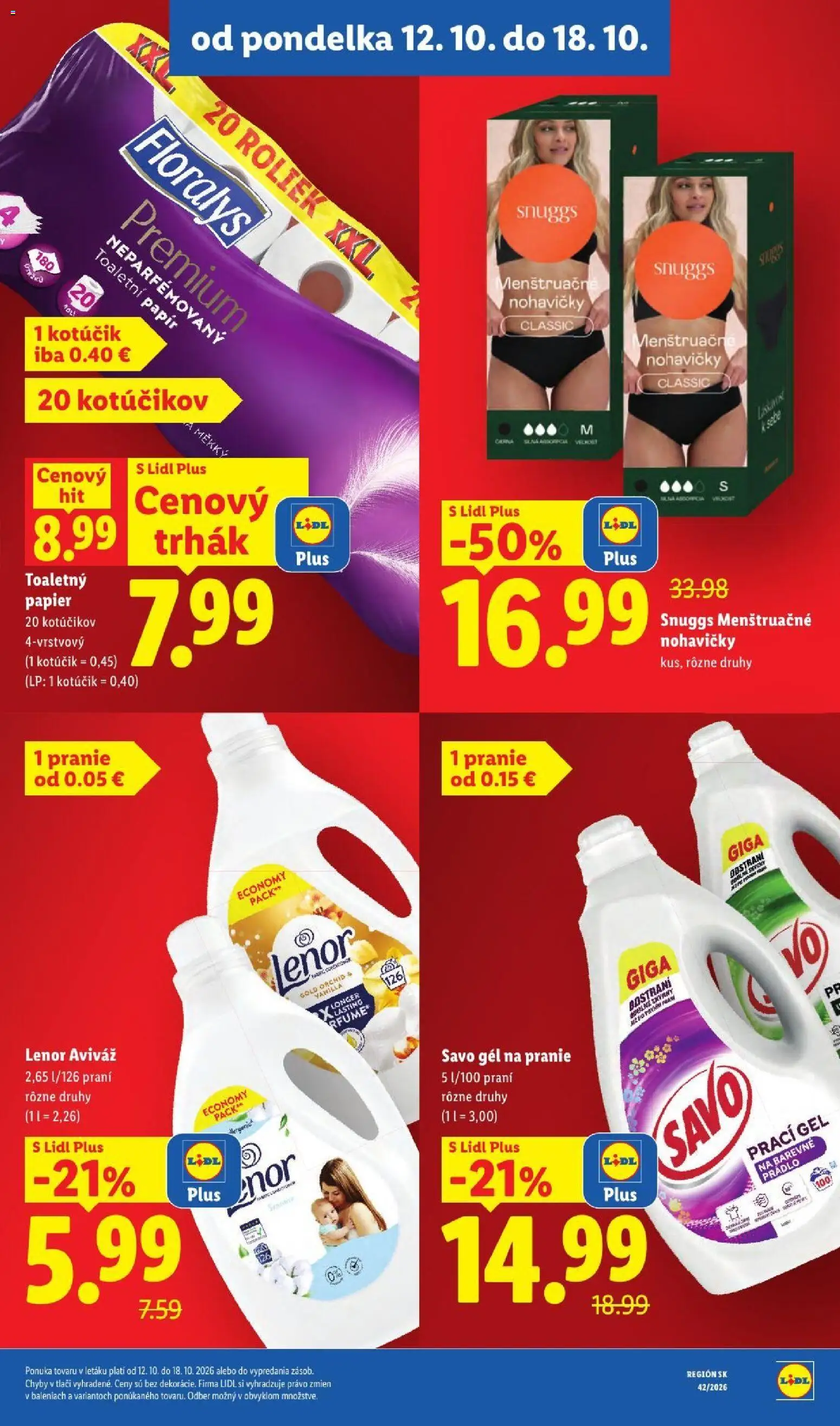 Nové Lidl akcie – leták je platný od 12.10.2026 | Strana: 21