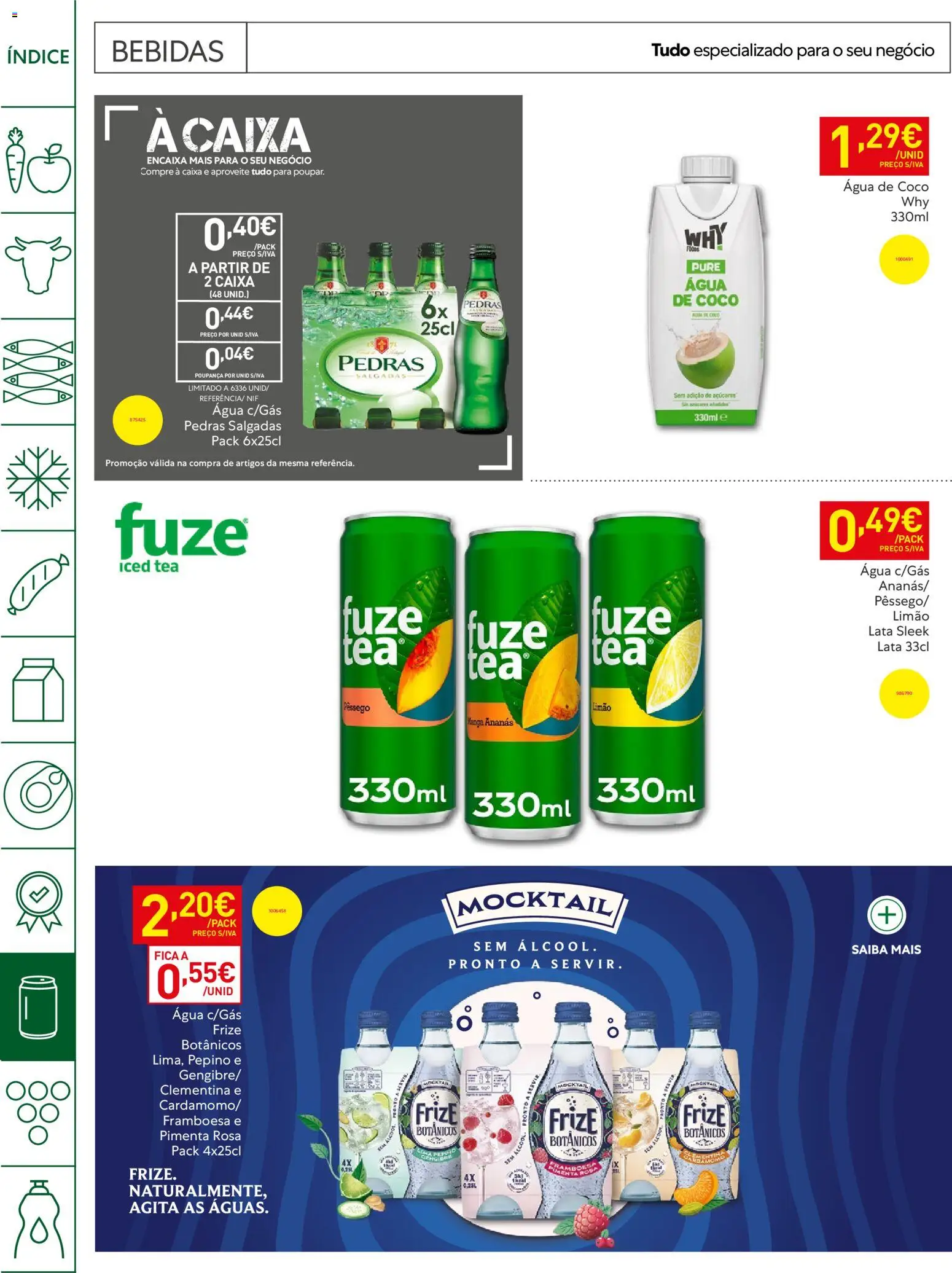 Recheio Horeca │ válido de 19.05.2026 | Página: 28 | Produtos: Agua, Pimenta, Caixa