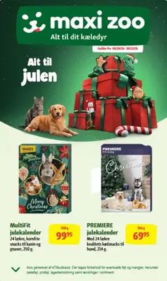 Maxi Zoo - Tilbudsavis - Jule avis gyldig fra 14/10/2026