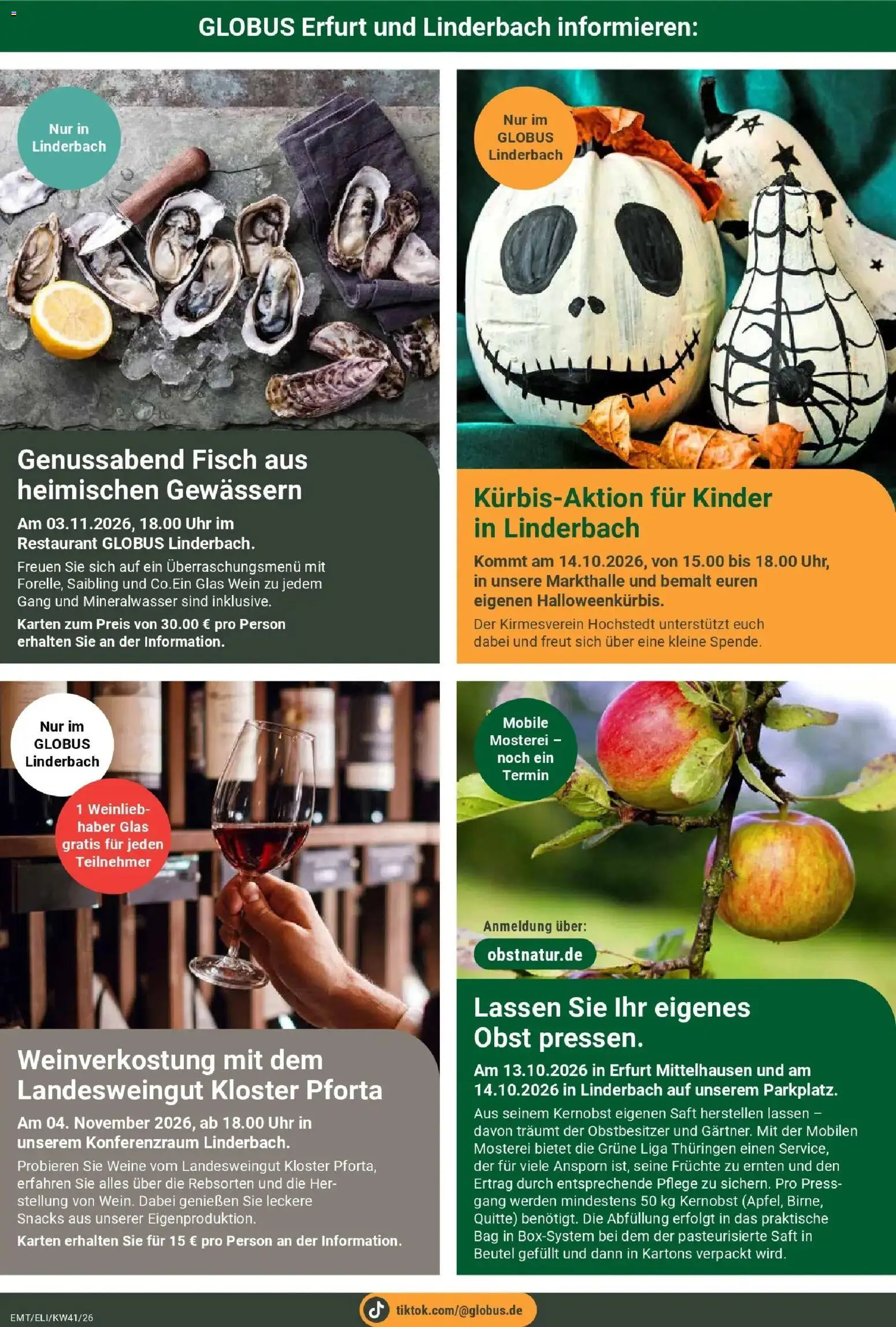 Globus Prospekt Mittelhausen (ab 05.10.2026) » Angebote online | Seite: 29 | Produkte: Mineralwasser, Obst, Saft, Wein