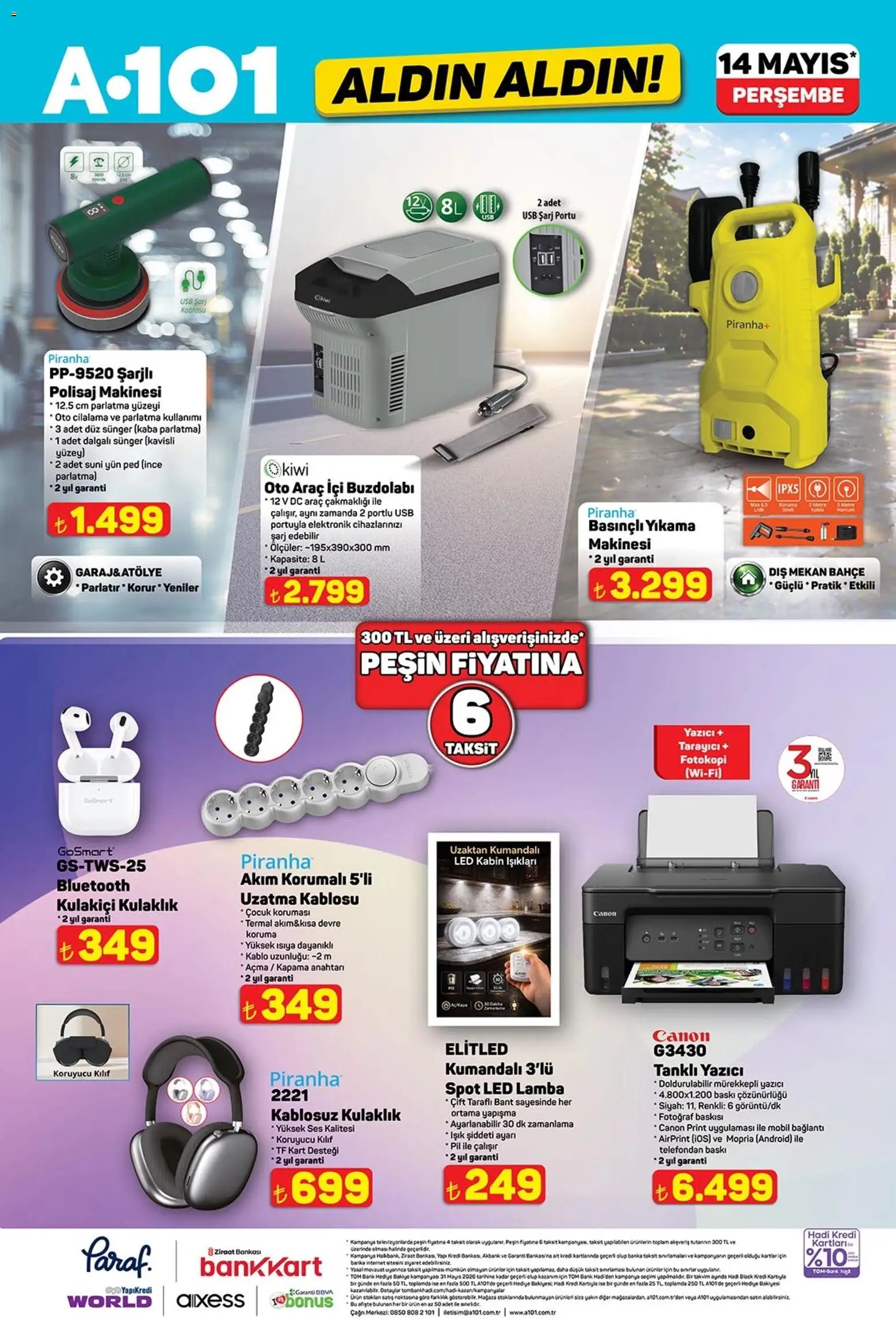 A101 - Katalog Aldın Aldın - 14.05.2026 tarihinden itibaren geçerlidir | Sayfa: 9