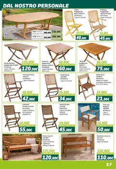 Anteprima del volantino Orizzonte volantino Arredo Giardino valido a partire dal 24.04.2026 | Pagina: 17 | Prodotti: Tavolino, Birra, Poltrona, Tavolo