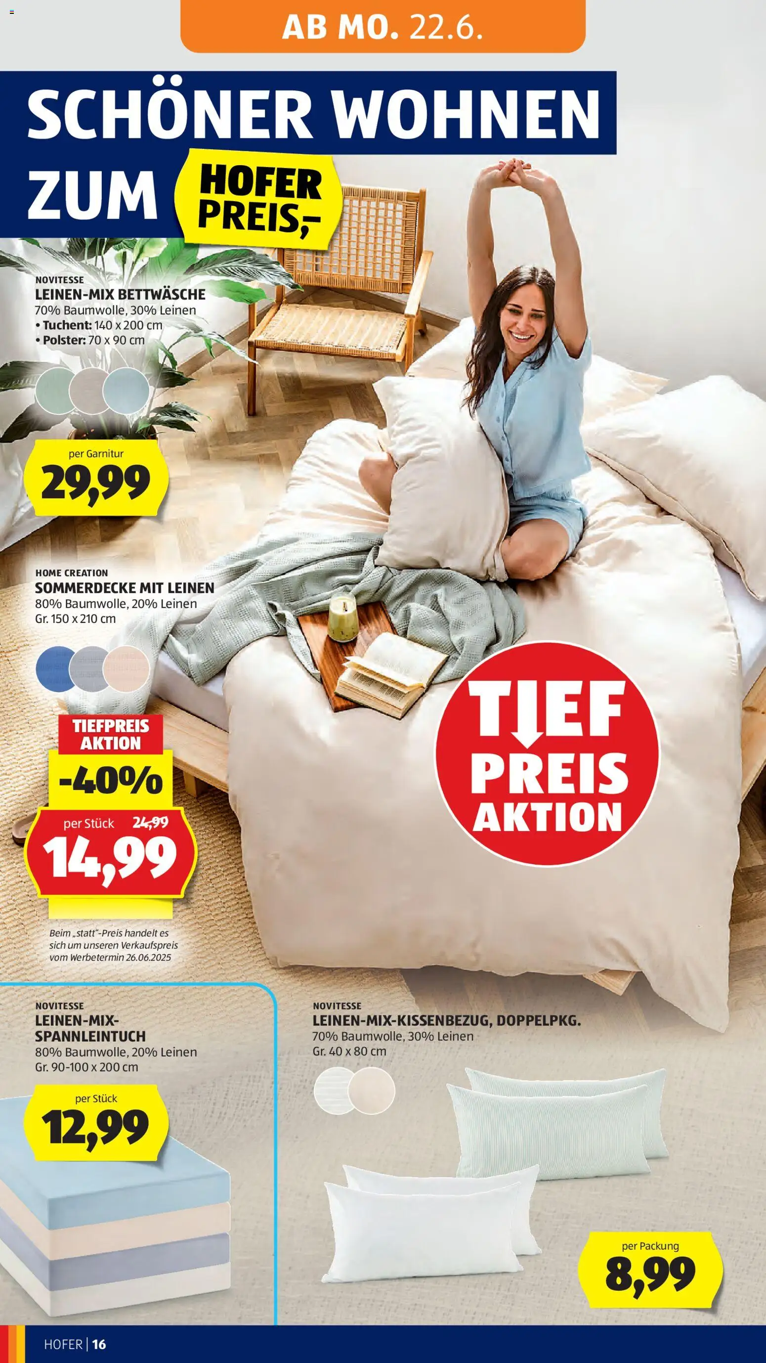 Hofer Flugblatt gültig ab 19.06.2026 | Seite: 22
