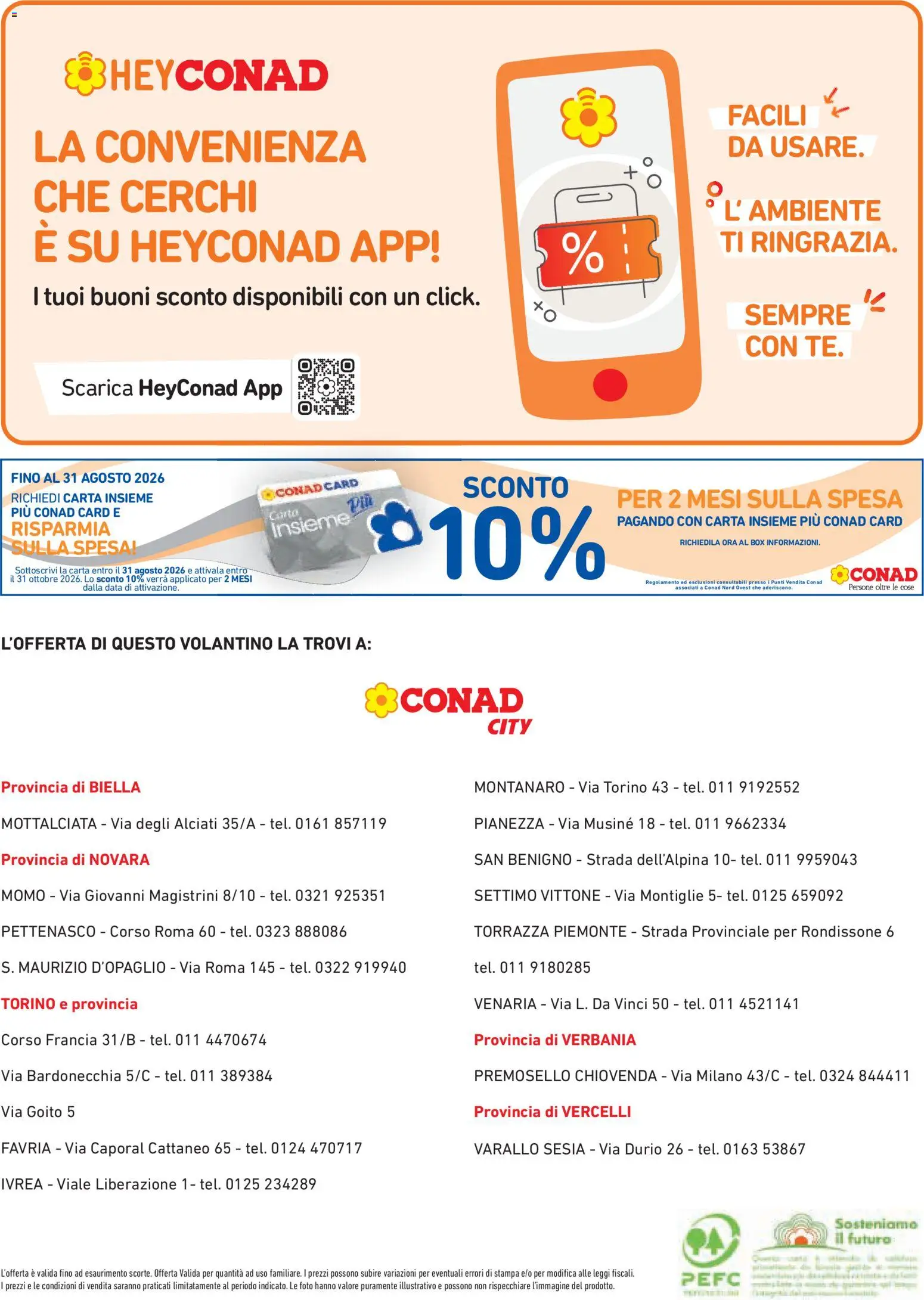 Volantino Conad del 16/07/2026 | Pagina: 8 | Prodotti: Data, Stampa