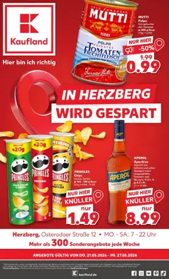 Kaufland Prospekt Herzberg (Elster) ab 21.05.2026 gültig