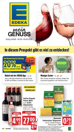 Edeka Prospekt Offenburg ab 14.09.2026 gültig