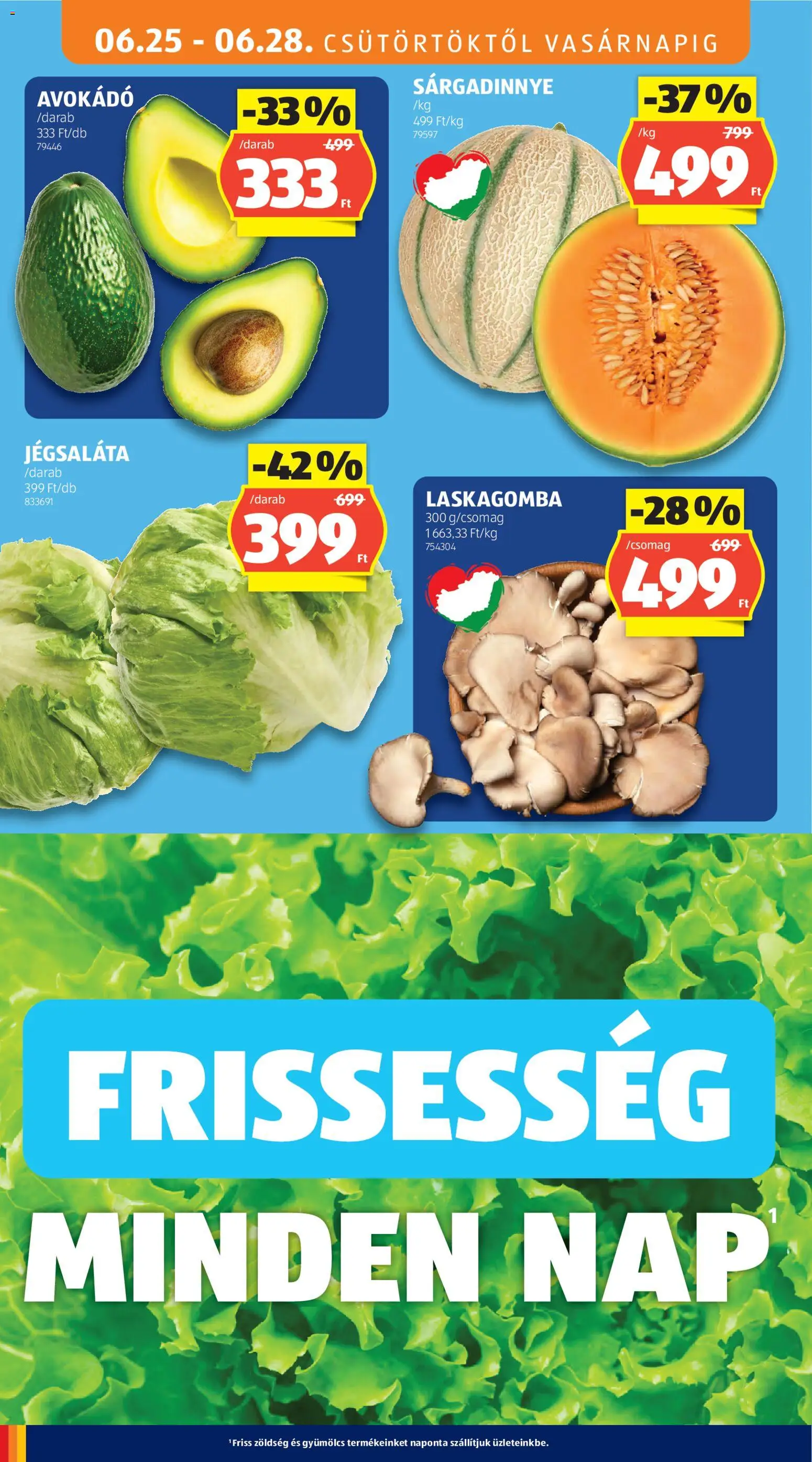 Aldi akciós ujság - amely érvényes a következő dátumtól: 25.06.2026 | Oldal: 10