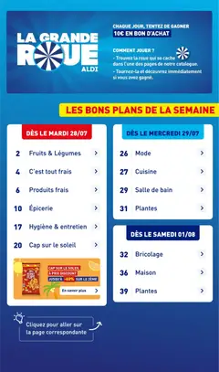 Aldi - Prévisualisation de Aldi catalogue valide à partir de 28/07/2026 | Page: 3