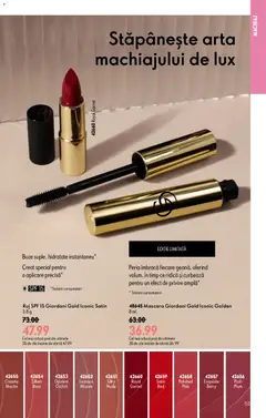 Ofertele Oriflame valabile de la 29.07.2026 | Pagină: 55 | Produse: Machiaj, Mascara, Ruj