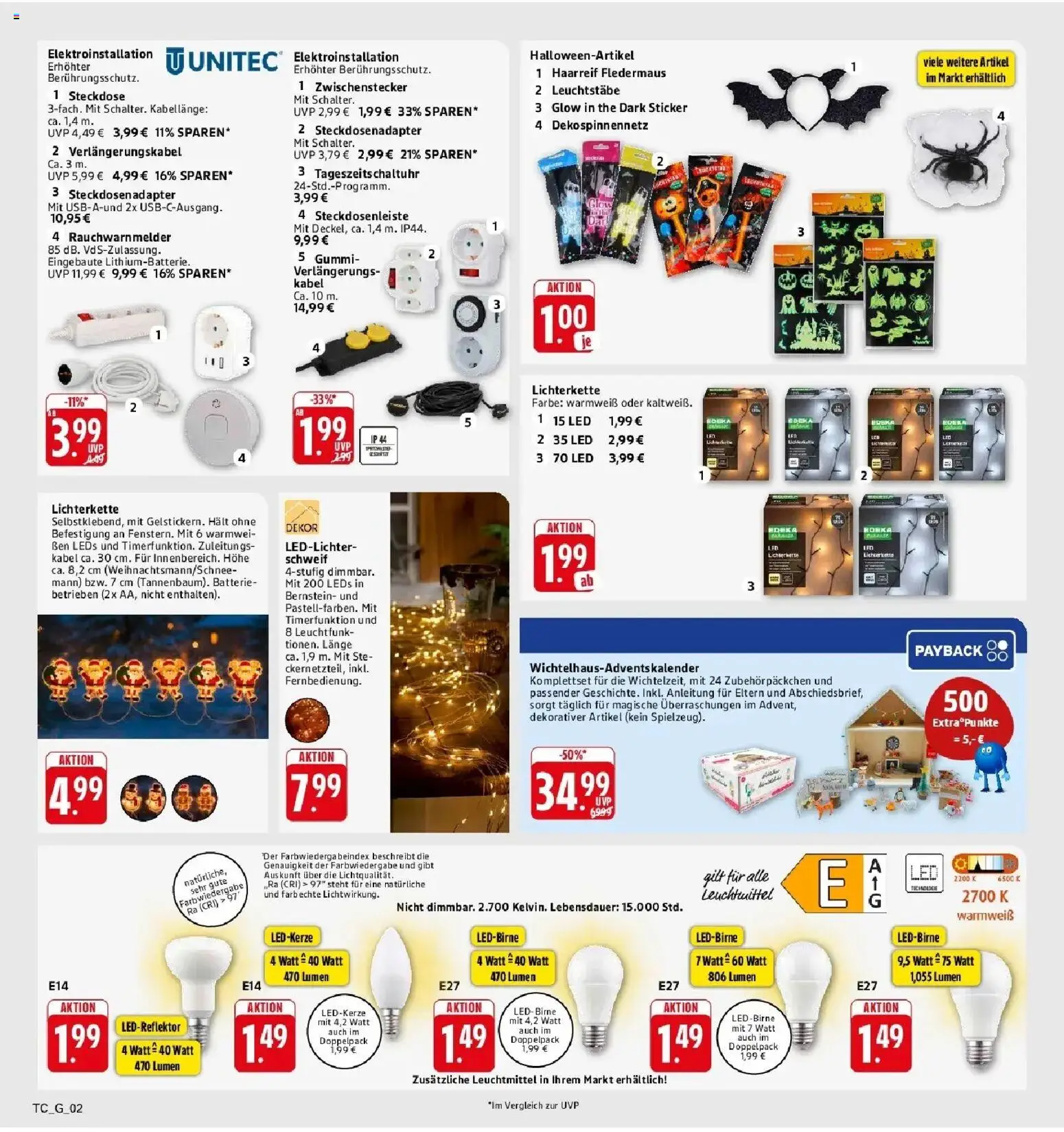 Edeka Prospekt Stuttgart - Feuerbach (ab 19.10.2026) » Angebote Online | Seite: 67 | Produkte: Kabel, Steckdose, Batterie