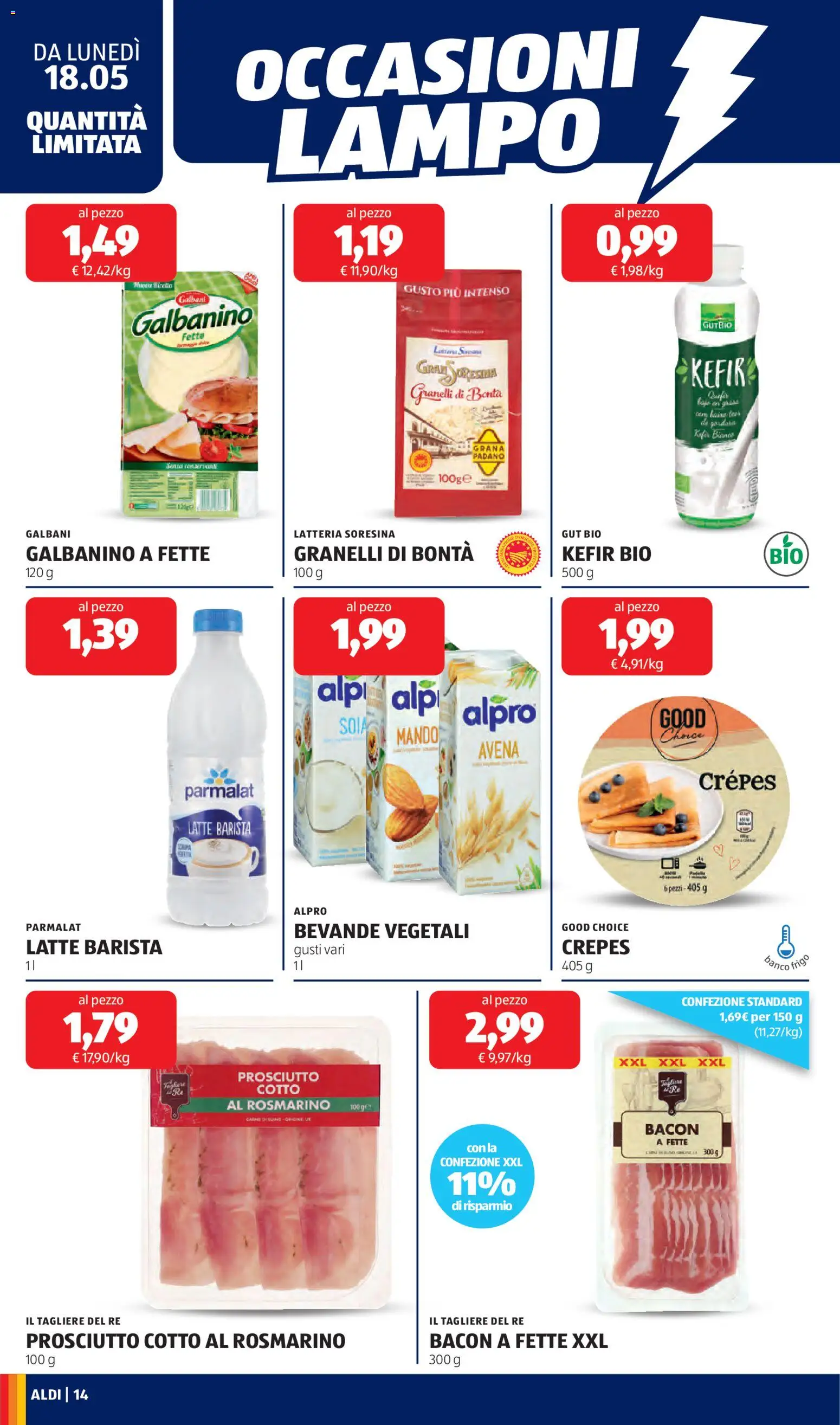 Volantino Aldi del 18.05.2026 | Pagina: 14