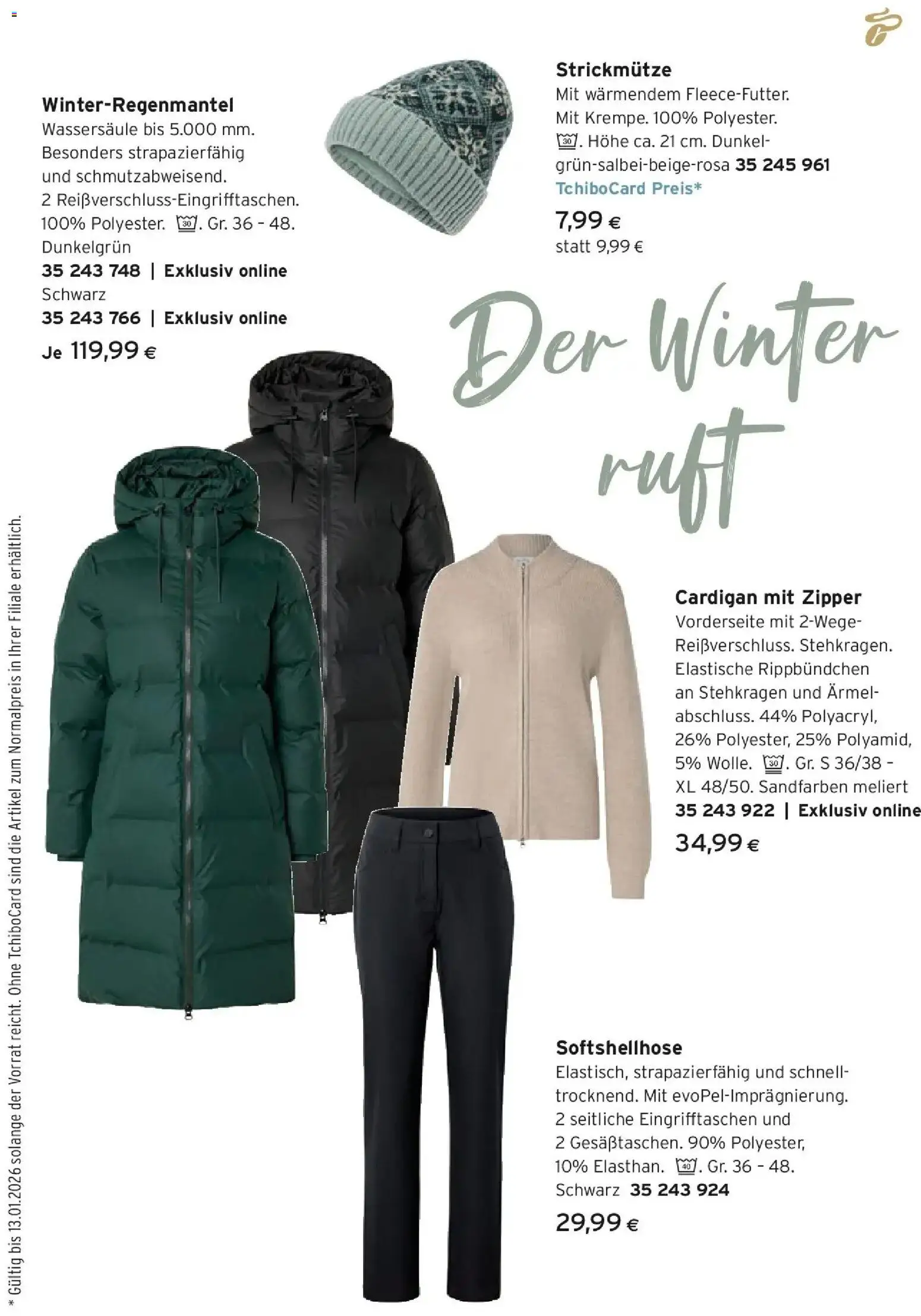 Tchibo Eduscho - Tchibo Magazin von 29.10.2026 - Aktuelle Angebote | Seite: 3