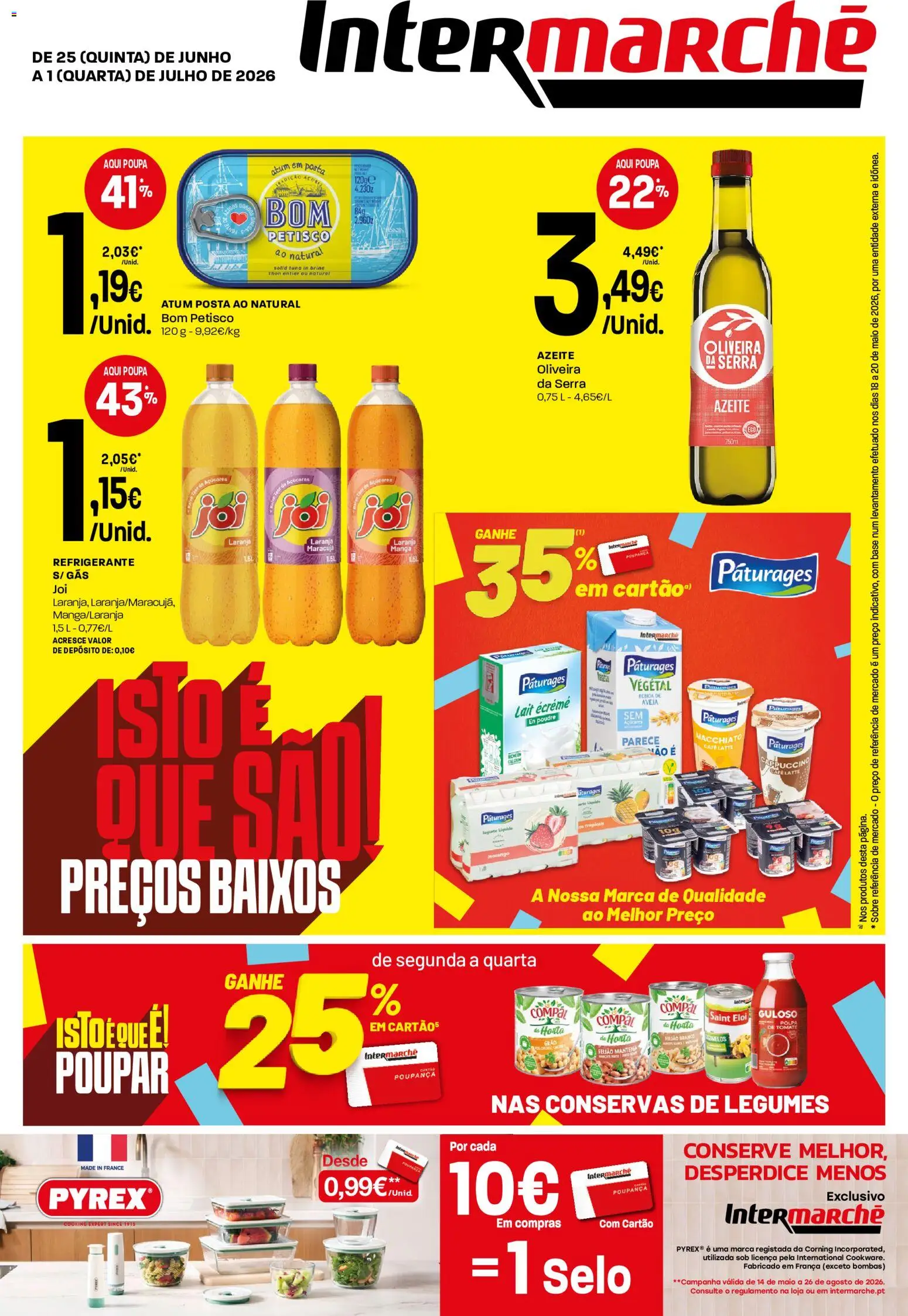 Intermarché Folheto Mini │ válido de 25/06/2026 | Página: 1