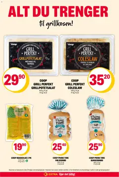 Forhåndsvisning av Coop Extra kundeavis gyldig fra 01.06.2026 | Side: 29 | Produkter: Paprika, Grill, Налокітники, Кисіль