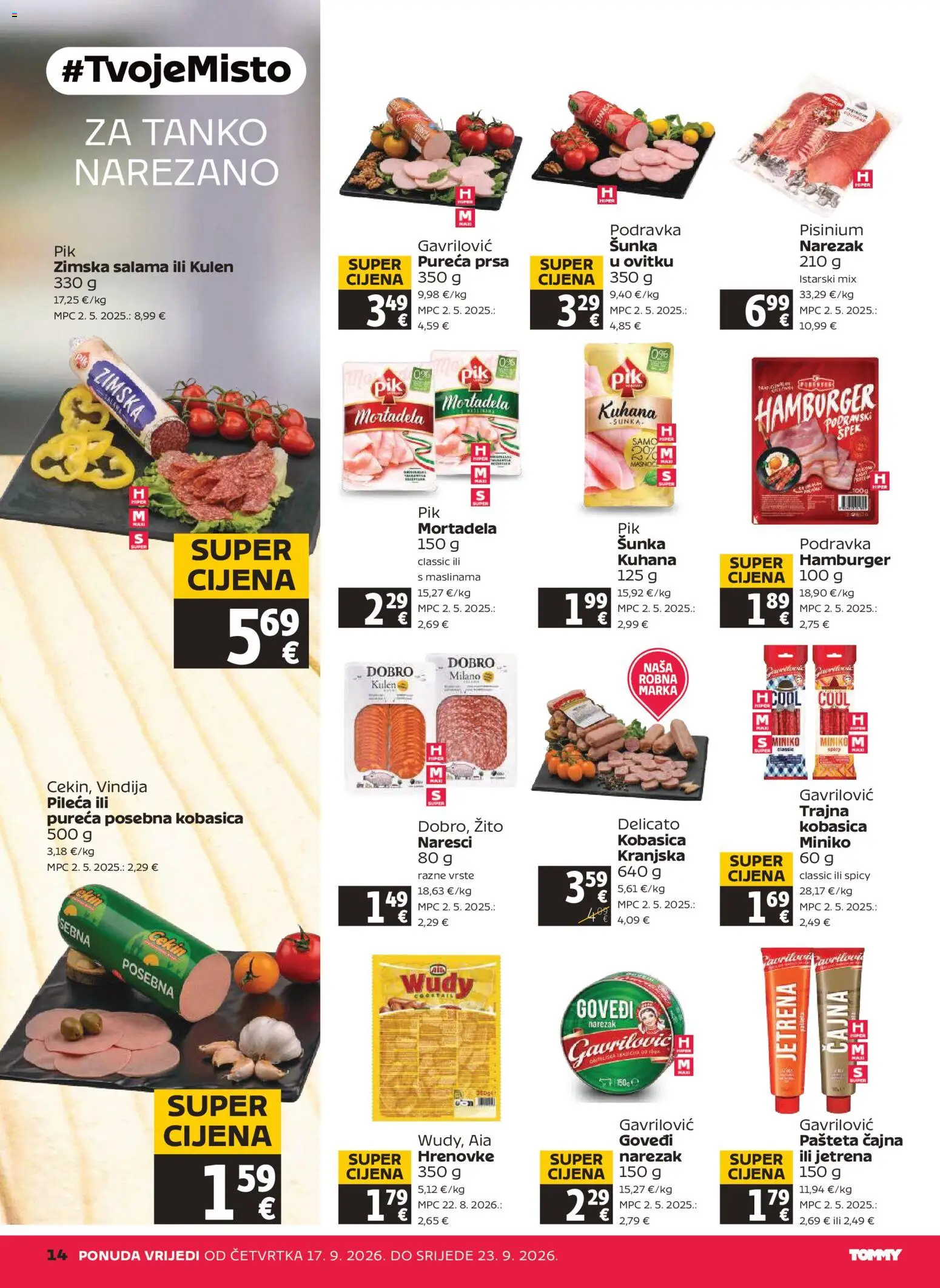 Tommy katalog | vrijedi od 17.09.2026 | Stranica: 14