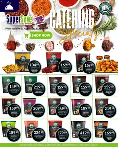 Super Save specials catalogue – valid from 04/08/2026 | Page: 7 | Products: Steak, Rice, Fish, Pepper