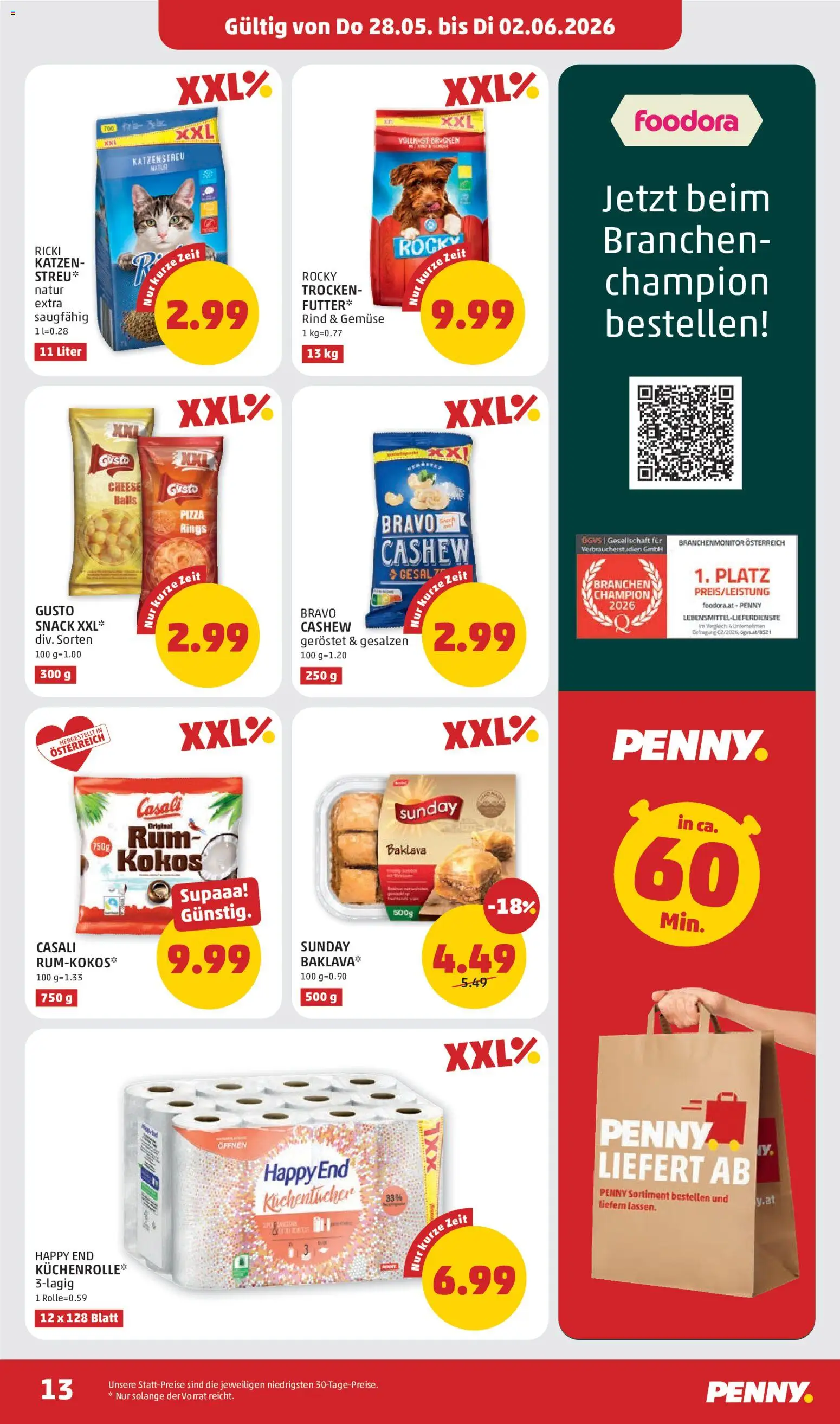 Penny Markt Flugblatt gültig ab 28.05.2026 | Seite: 13
